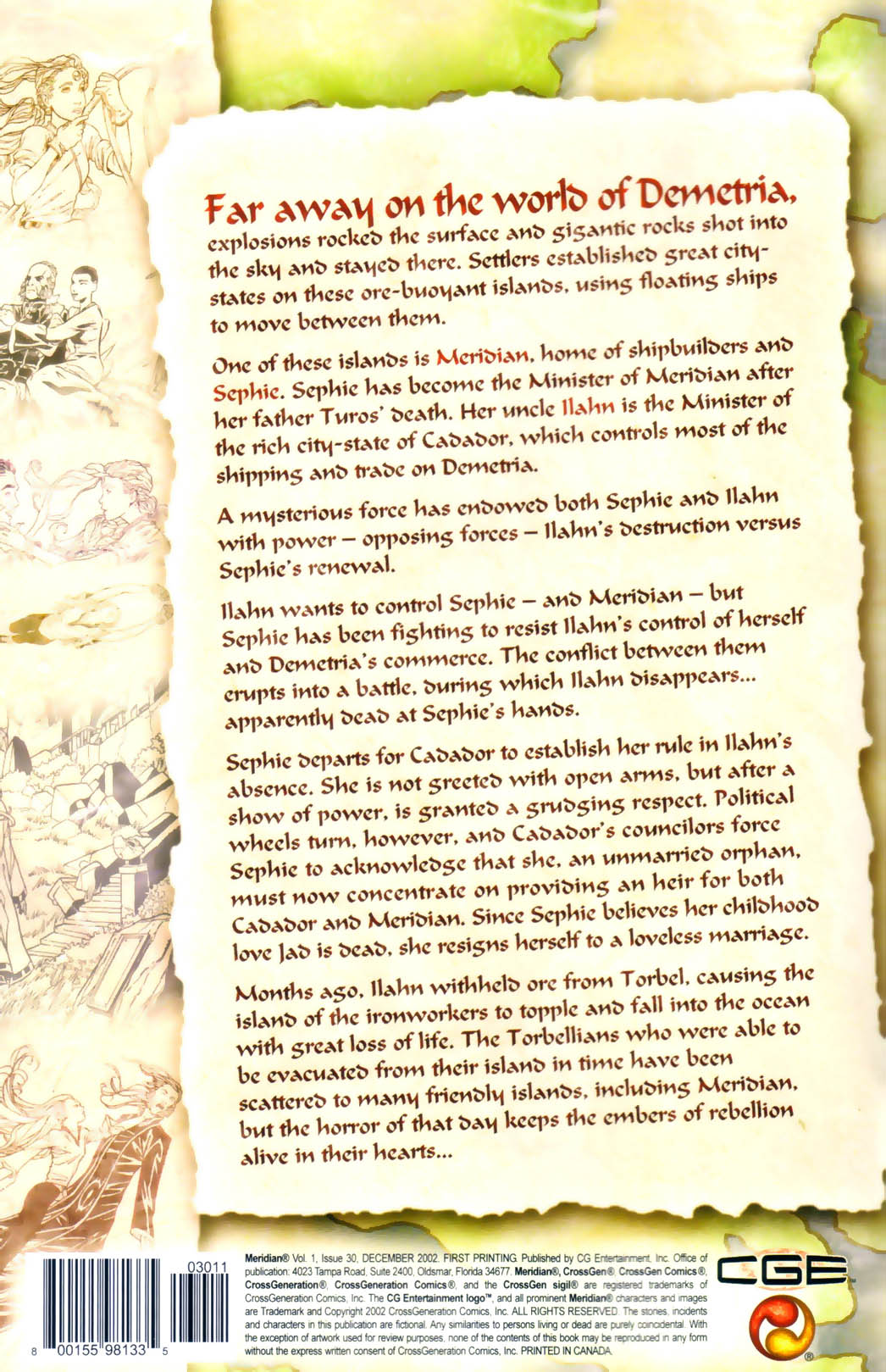 Read online Meridian comic -  Issue #30 - 2