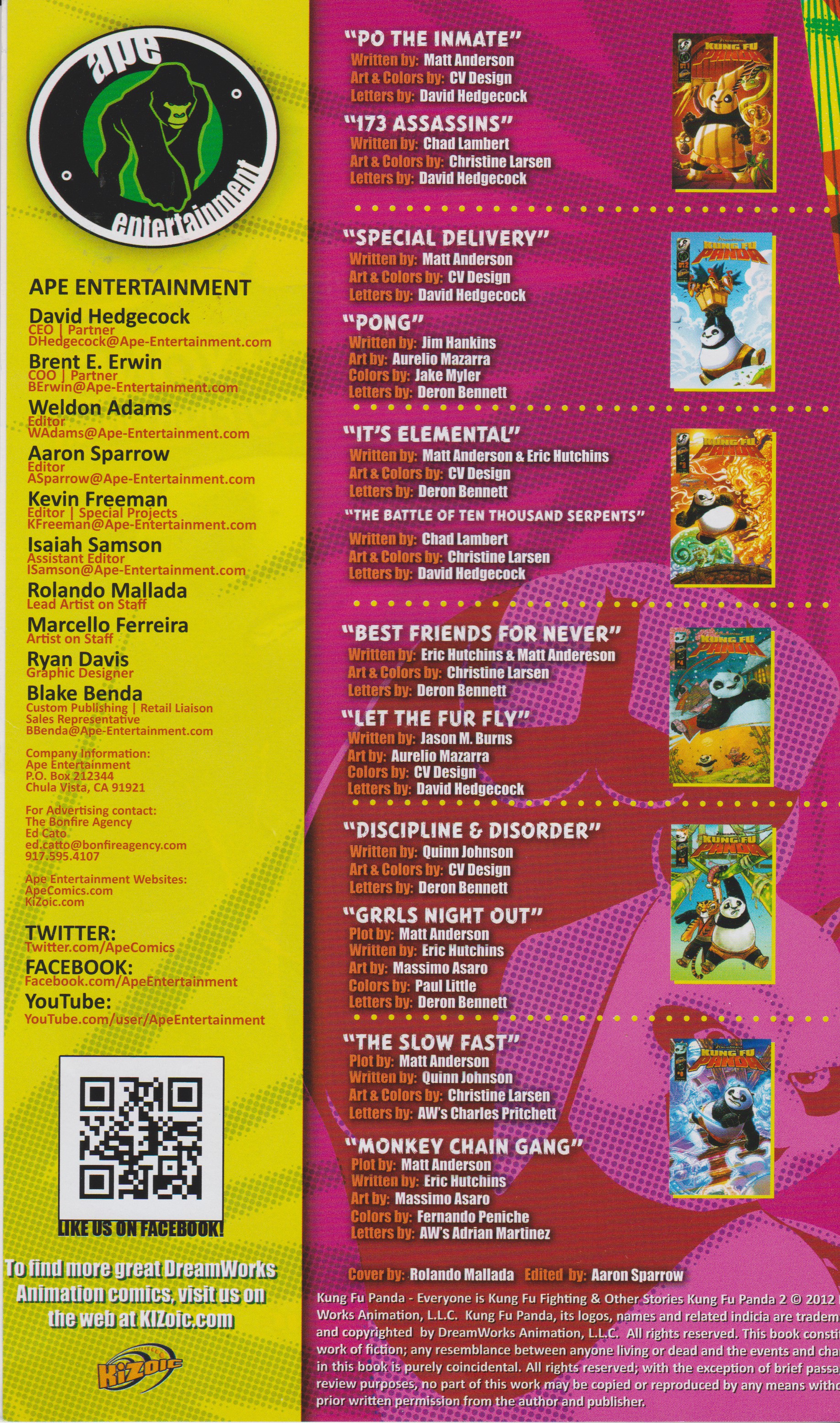 Read online Kung Fu Panda Everyone is Kung Fu Fighting comic -  Issue # TPB (Part 1) - 3