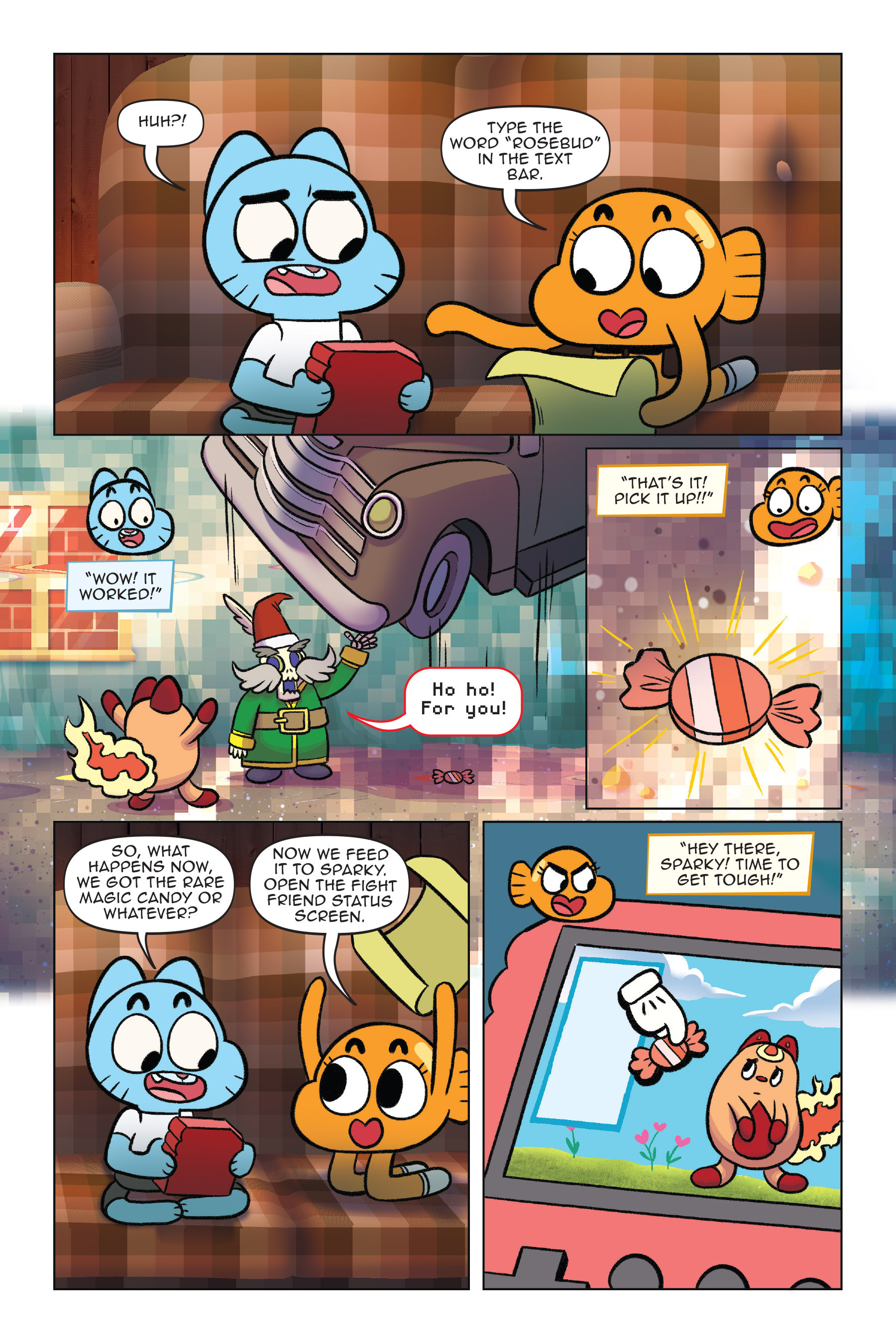 Read online The Amazing World of Gumball: Cheat Code comic -  Issue # Full - 39