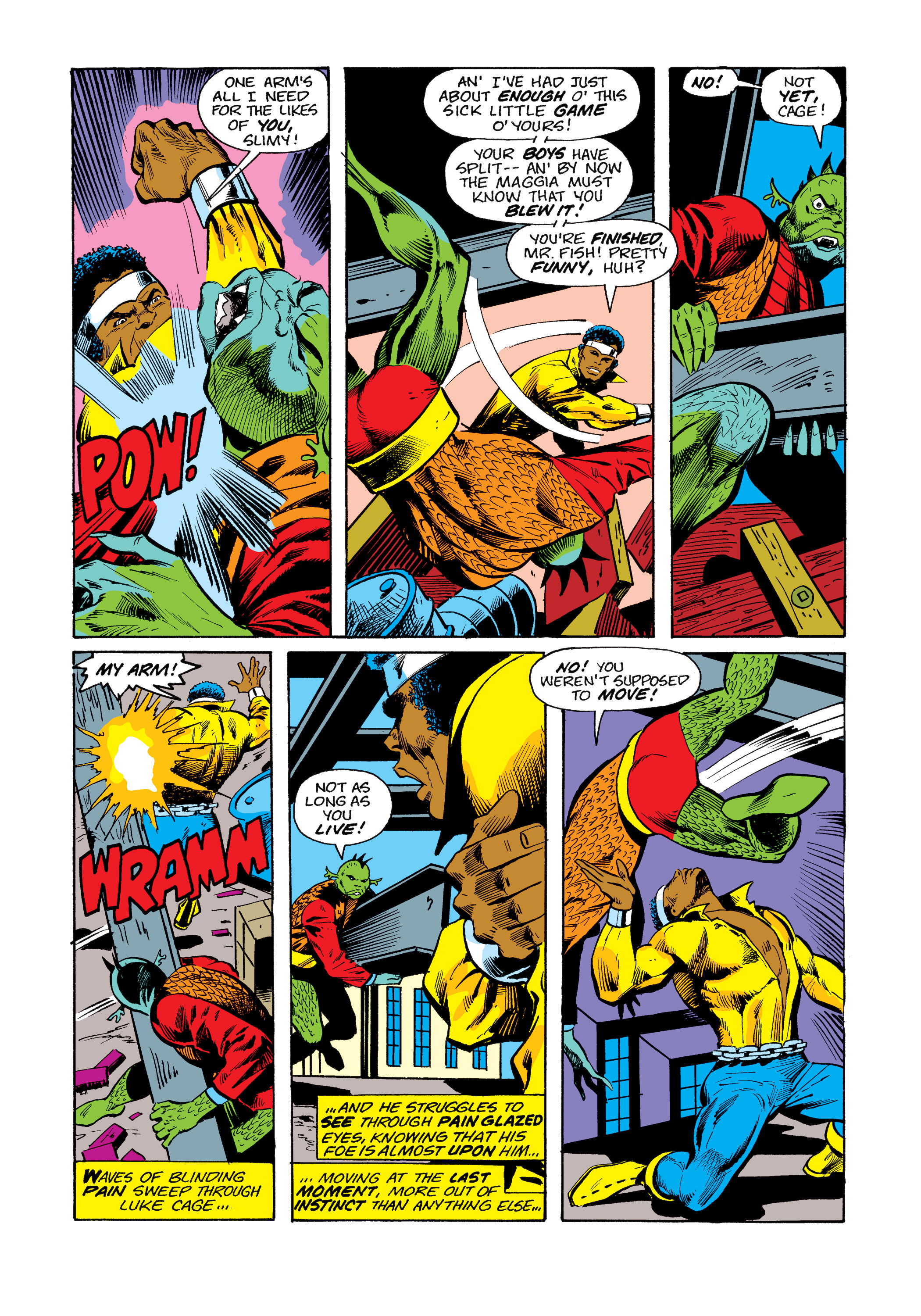 Read online Marvel Masterworks: Luke Cage, Power Man comic -  Issue # TPB 2 (Part 3) - 56