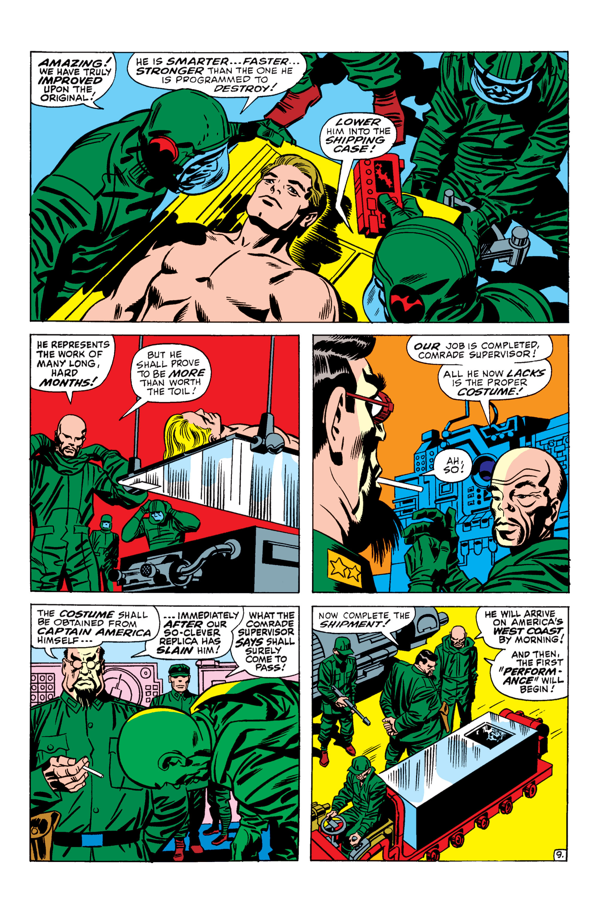 Read online Marvel Masterworks: Captain America comic -  Issue # TPB 3 (Part 2) - 19