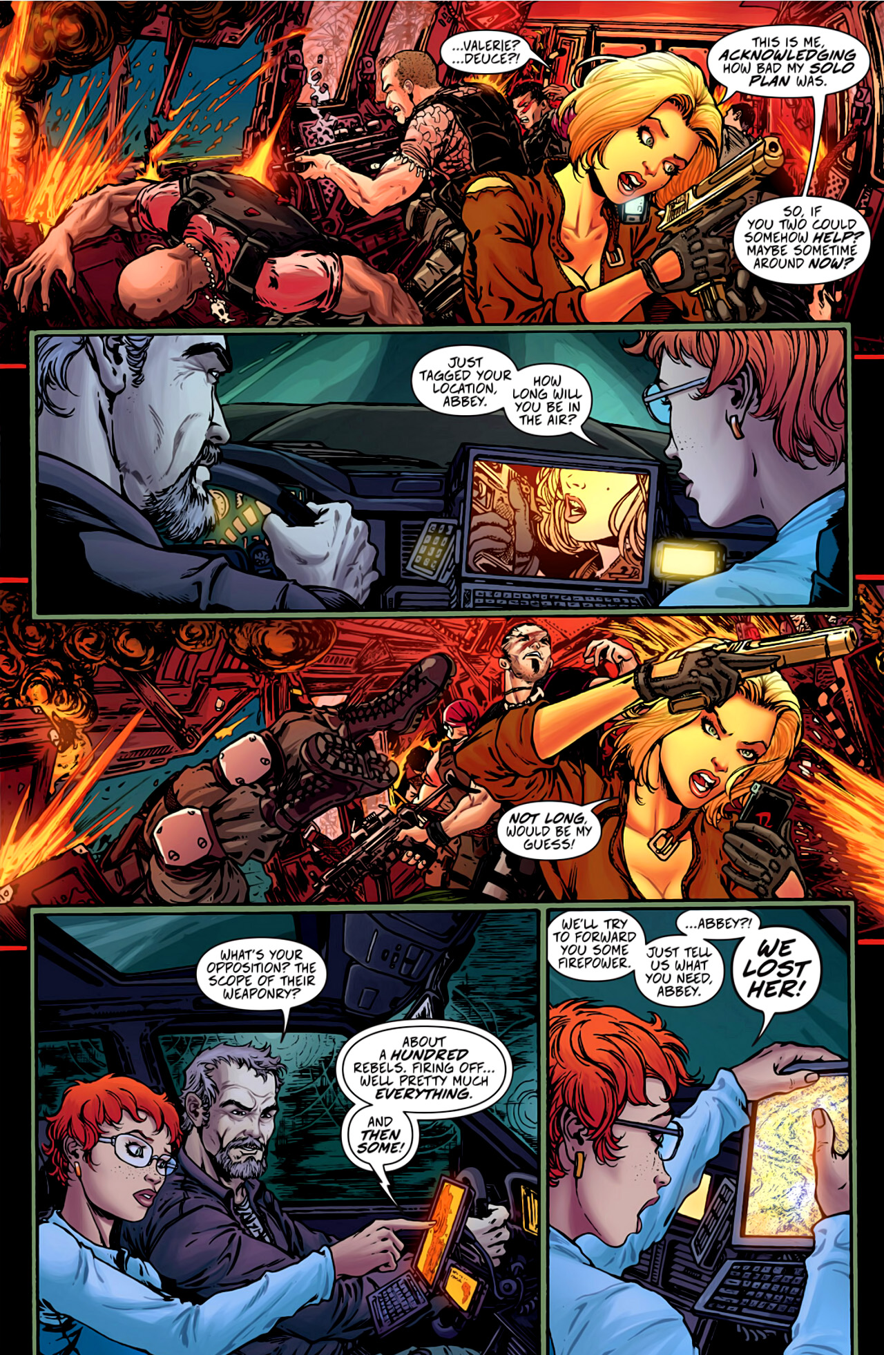 Read online Danger Girl and the Army of Darkness comic -  Issue #1 - 12