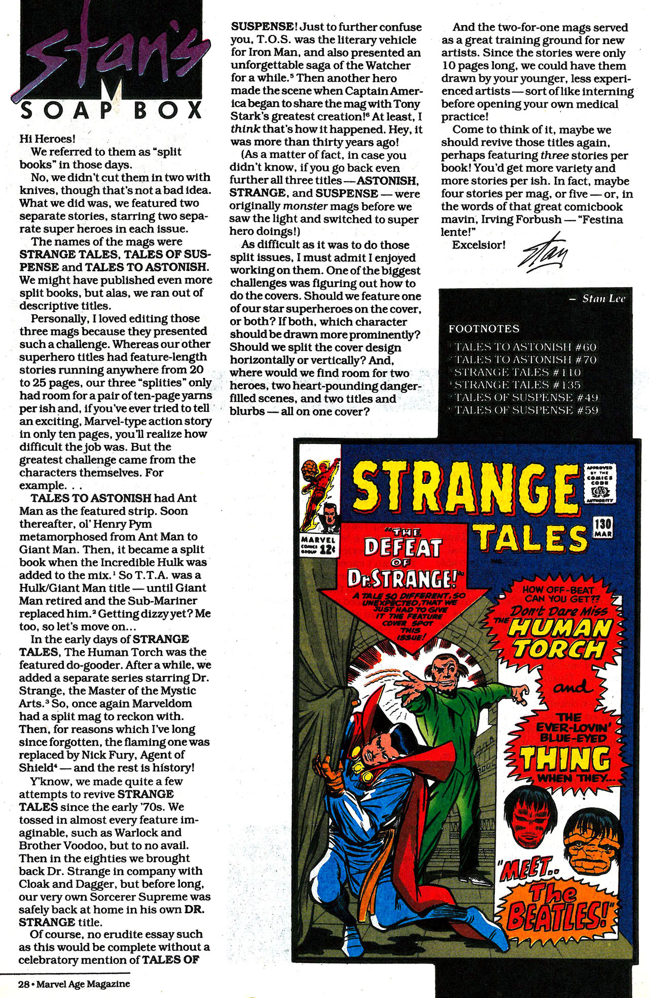 Read online Marvel Age comic -  Issue #135 - 26