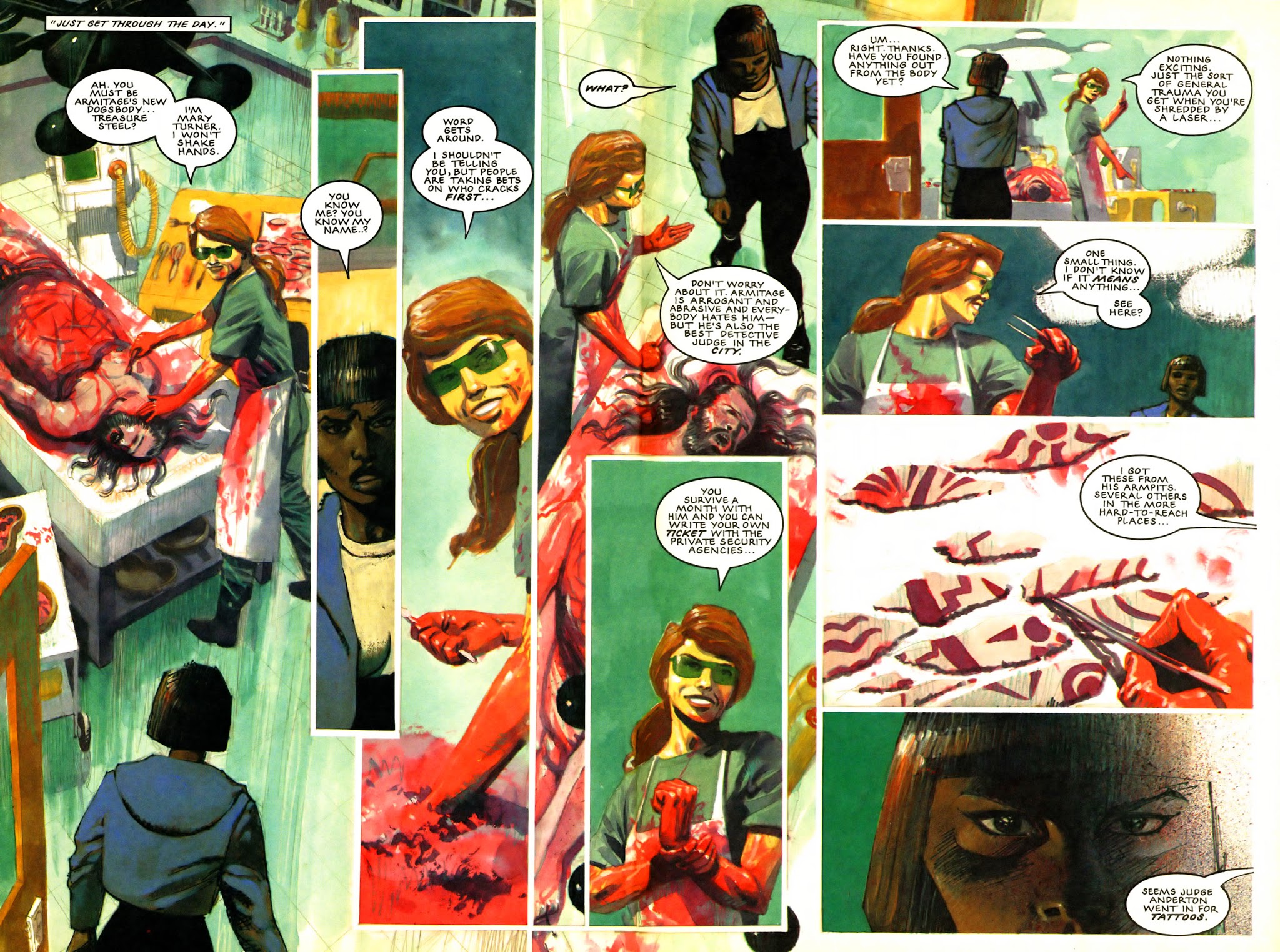 Read online Judge Dredd: The Megazine comic -  Issue #10 - 41