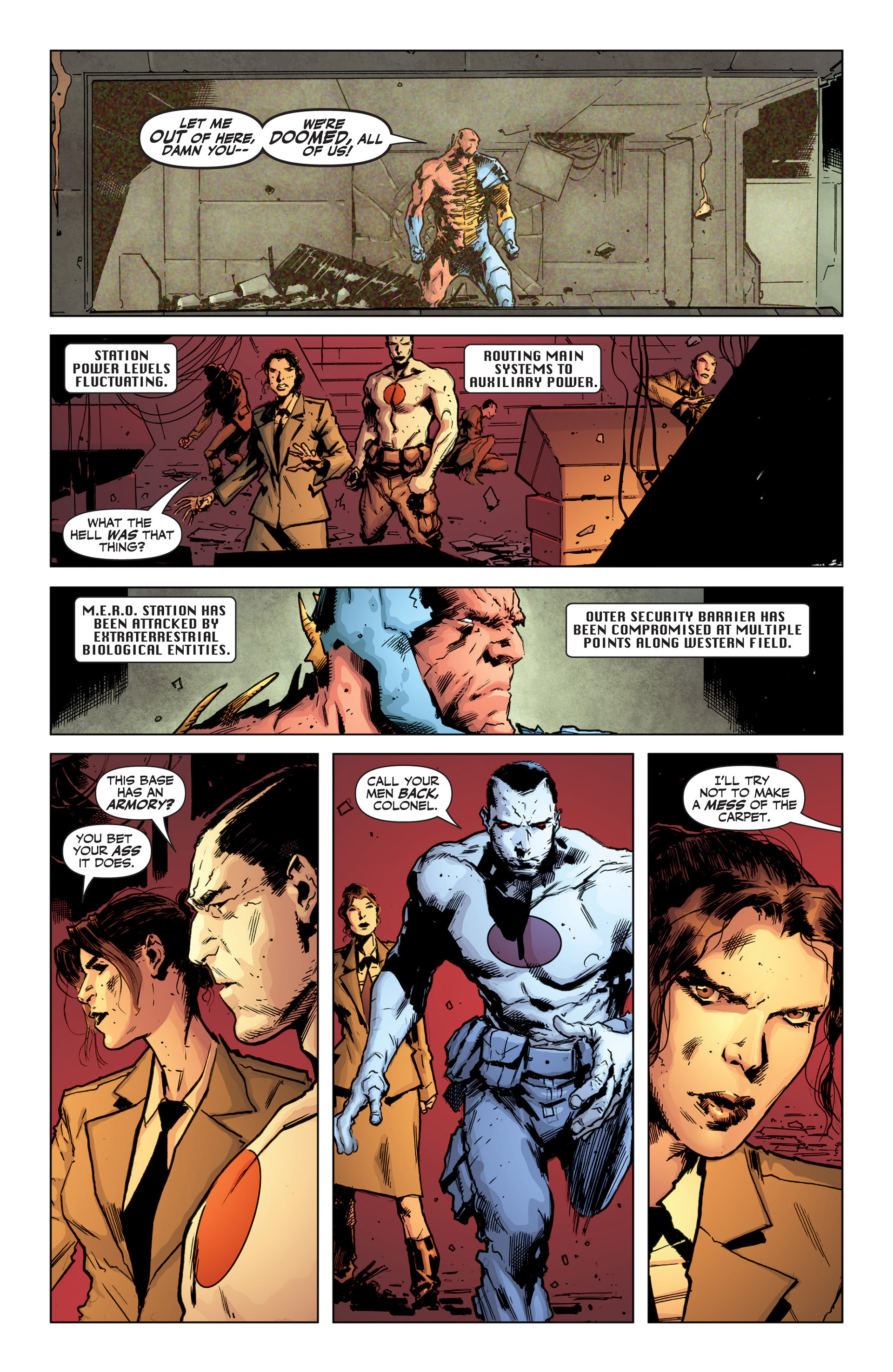 Read online Armor Hunters: Bloodshot comic -  Issue #1 - 17