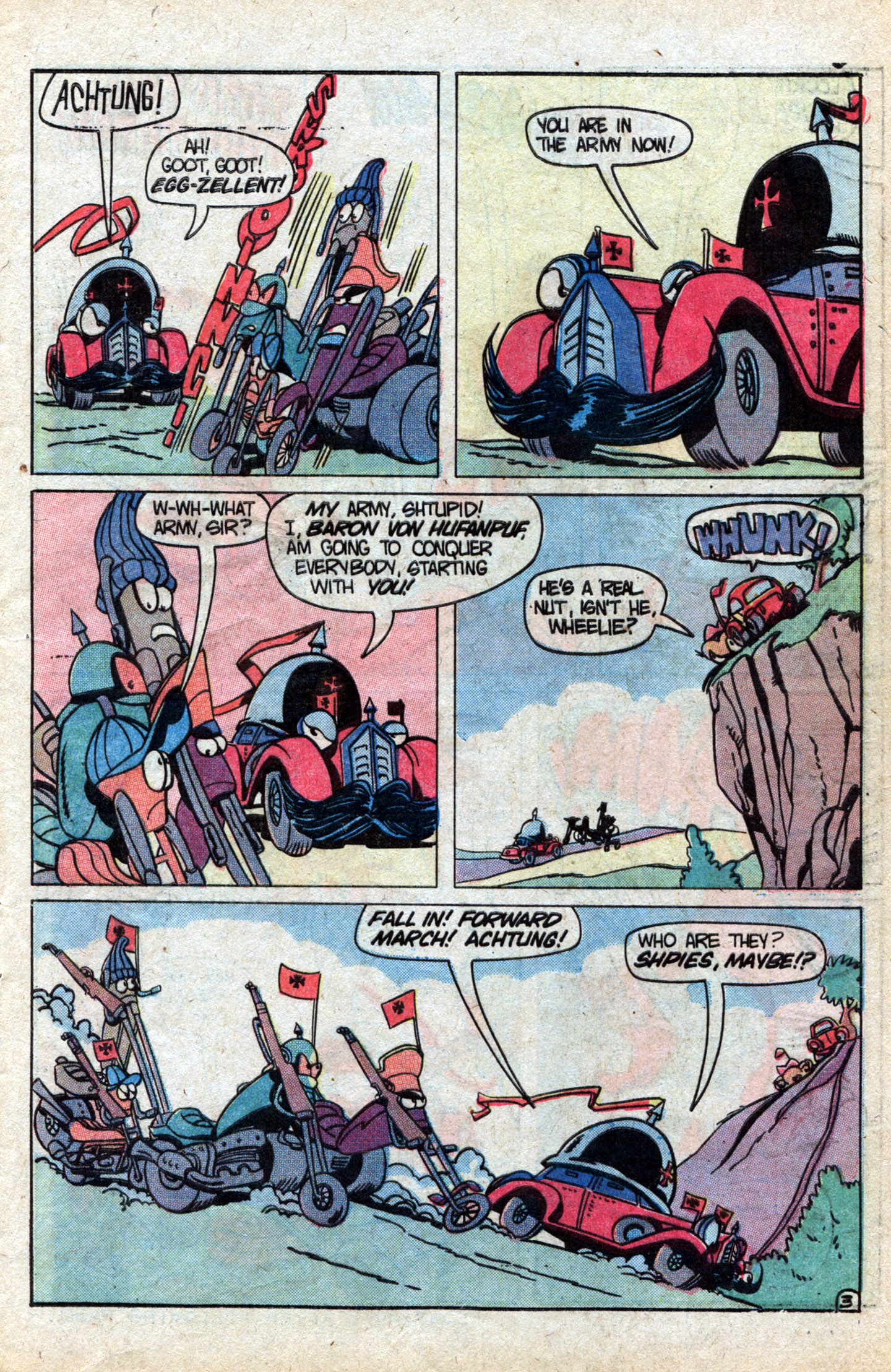 Read online Wheelie and the Chopper Bunch comic -  Issue #1 - 5