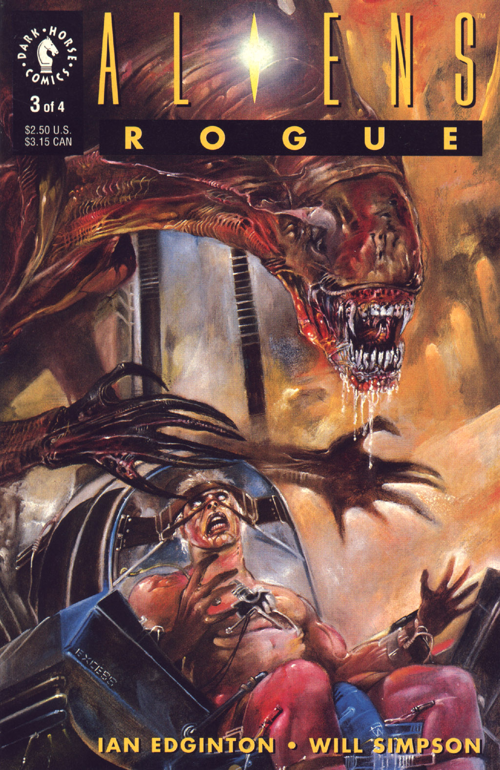 Read online Aliens: Rogue comic -  Issue #3 - 1