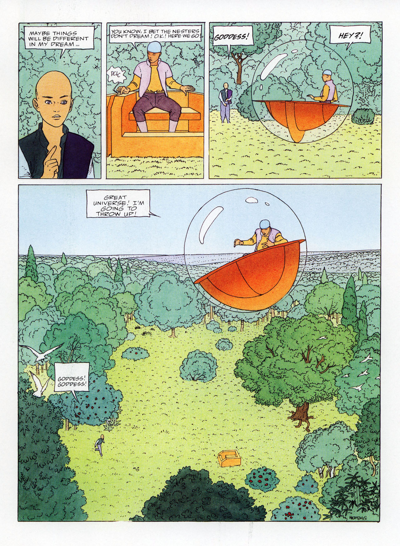 Read online Epic Graphic Novel: Moebius comic -  Issue # TPB 7 - 51