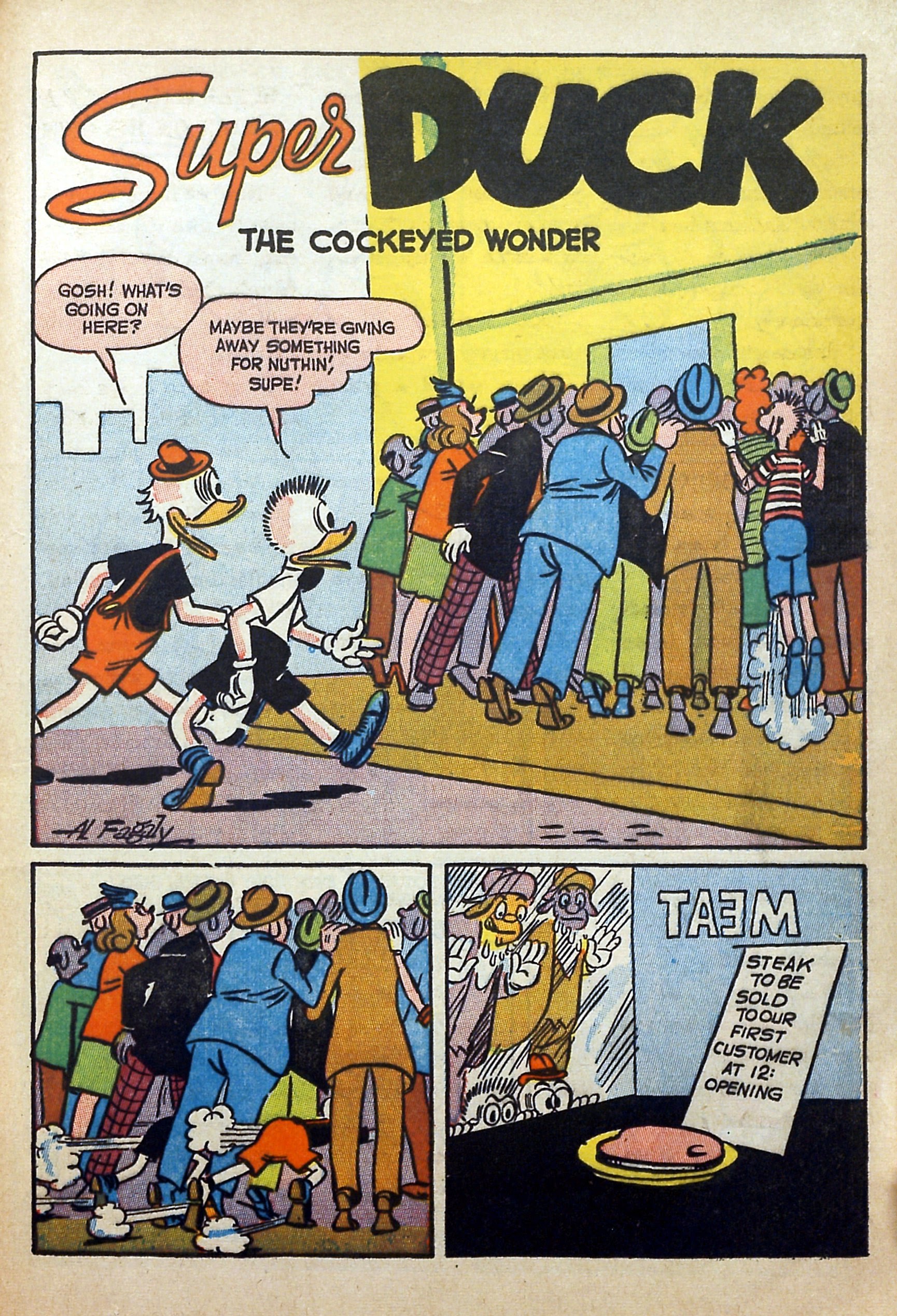 Read online Super Duck Comics comic -  Issue #4 - 37