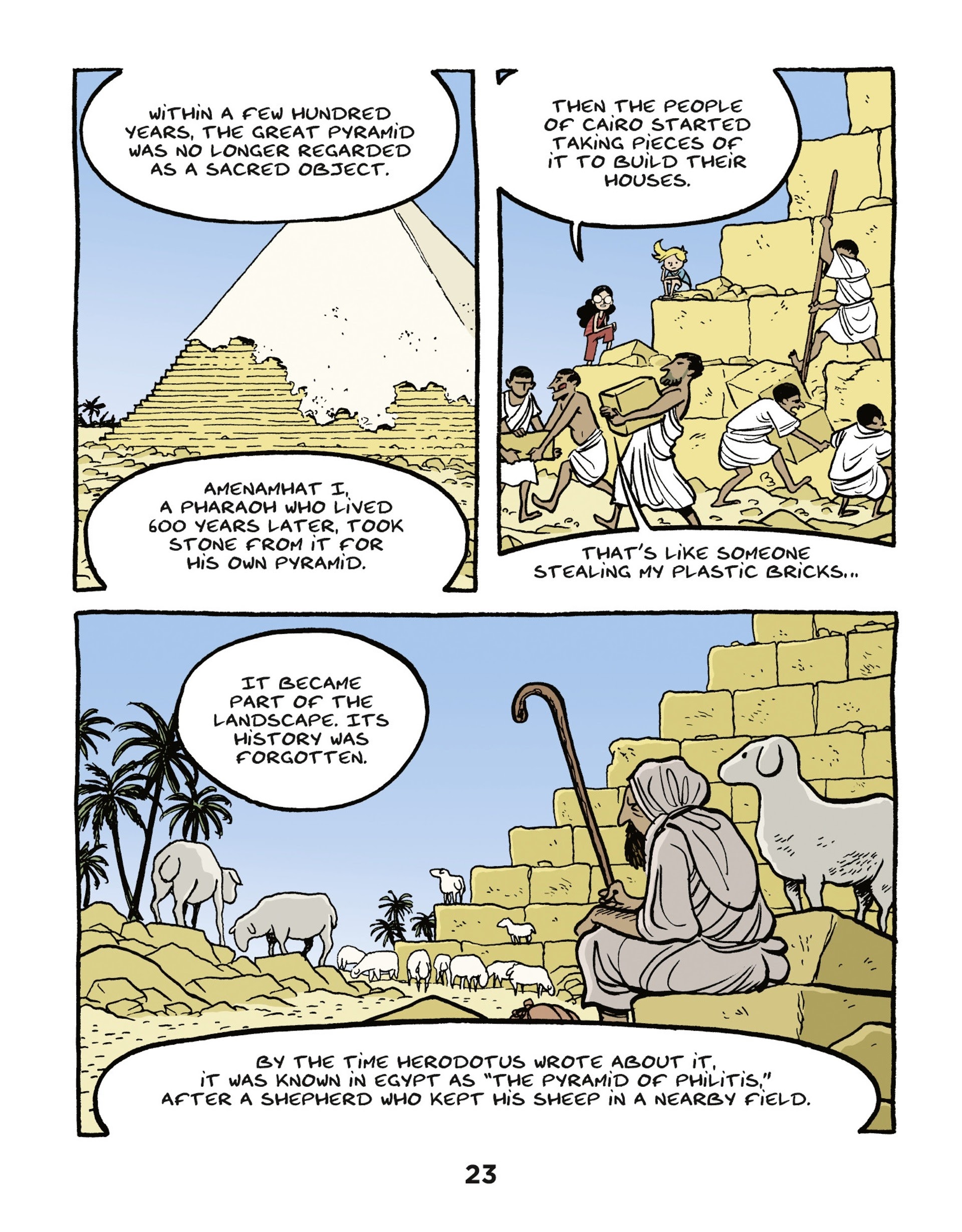 Read online On The History Trail With Ariane & Nino comic -  Issue #2 - 23