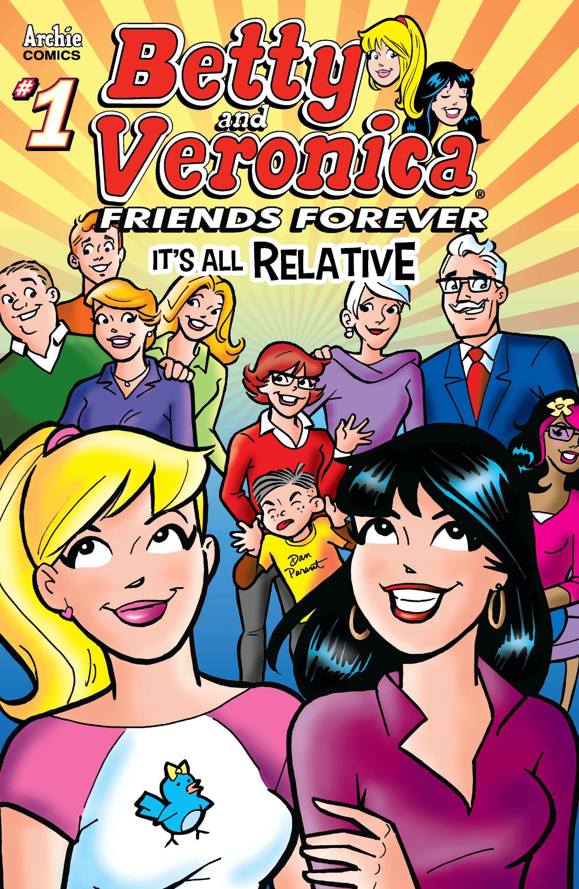 Read online Betty & Veronica Best Friends Forever: At Movies comic -  Issue #9 - 1