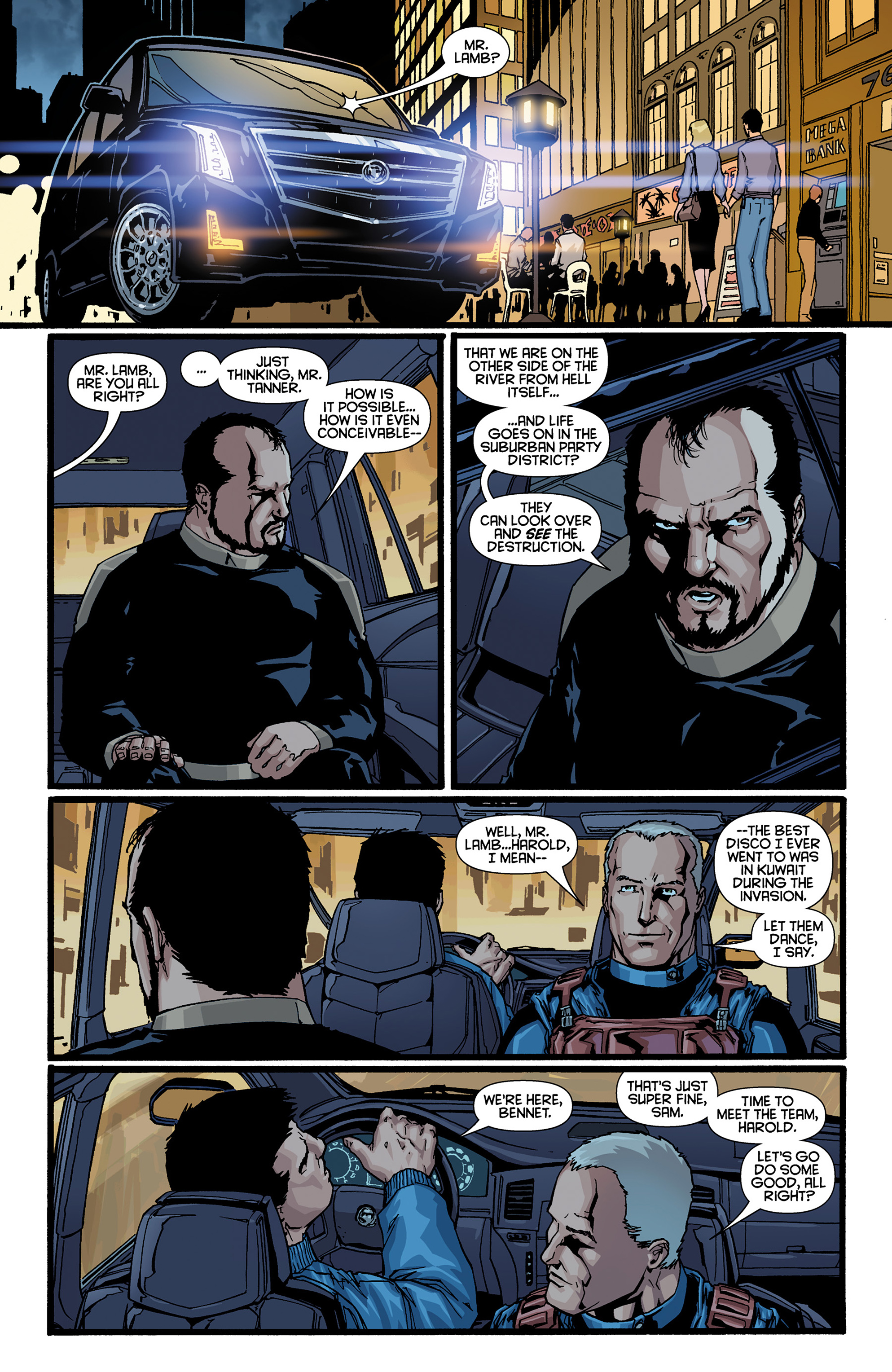 Read online Leaving Megalopolis: Surviving Megalopolis comic -  Issue #2 - 4