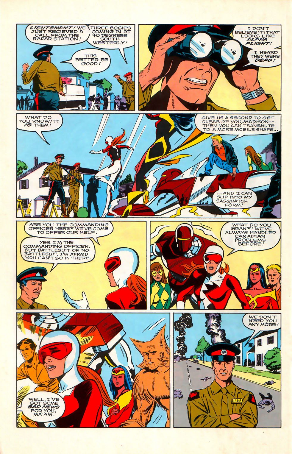 Read online Alpha Flight (1983) comic -  Issue #76 - 17