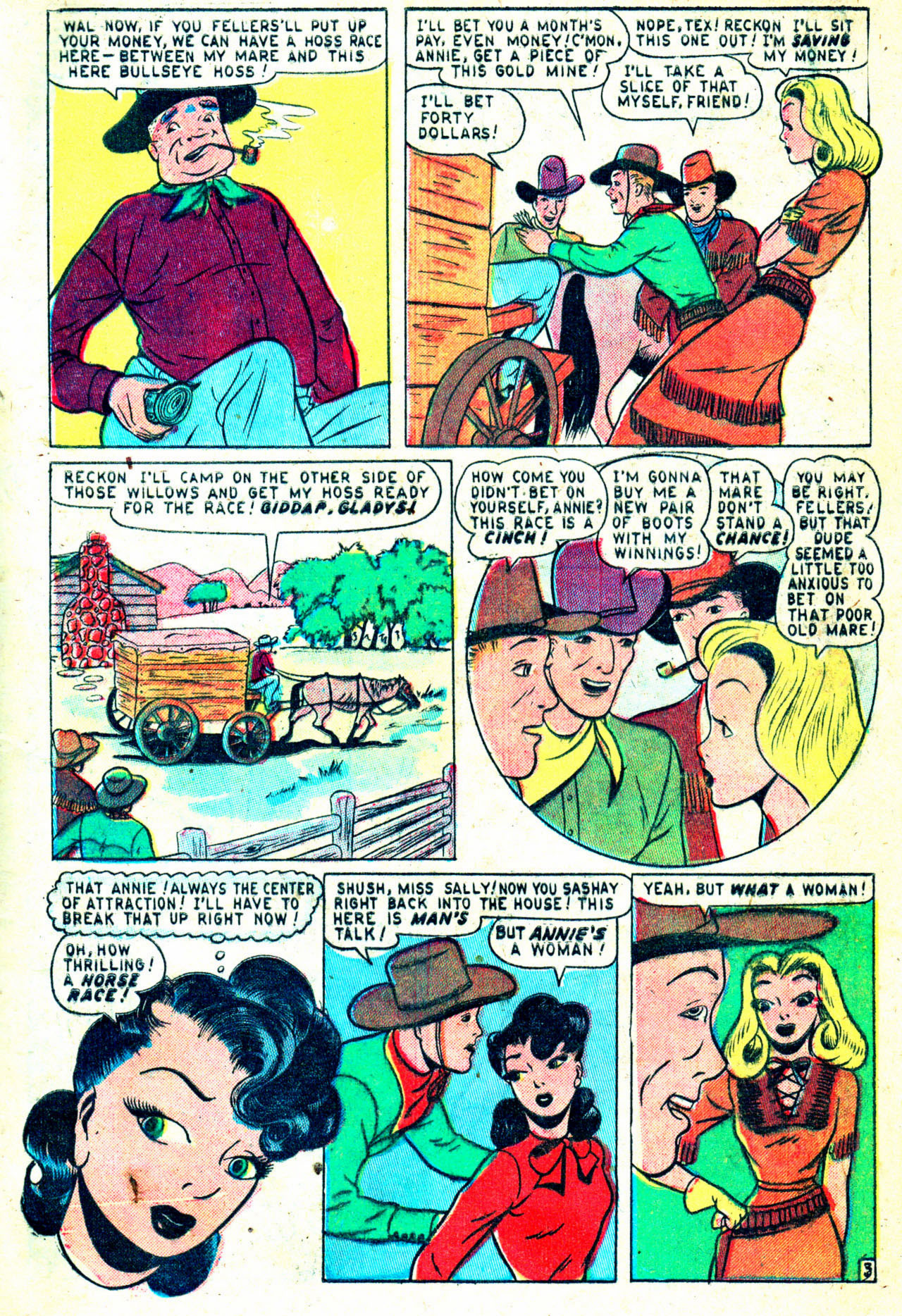 Read online Annie Oakley comic -  Issue #4 - 5