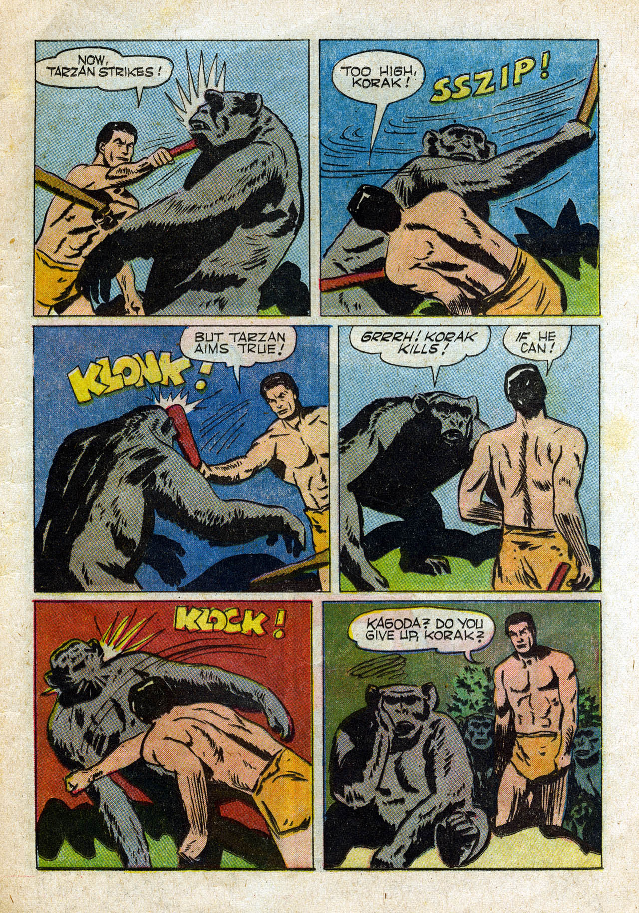 Read online Tarzan (1948) comic -  Issue #117 - 13