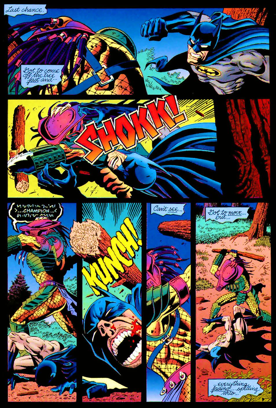 Read online Batman Versus Predator II: Bloodmatch comic -  Issue #2 - 12