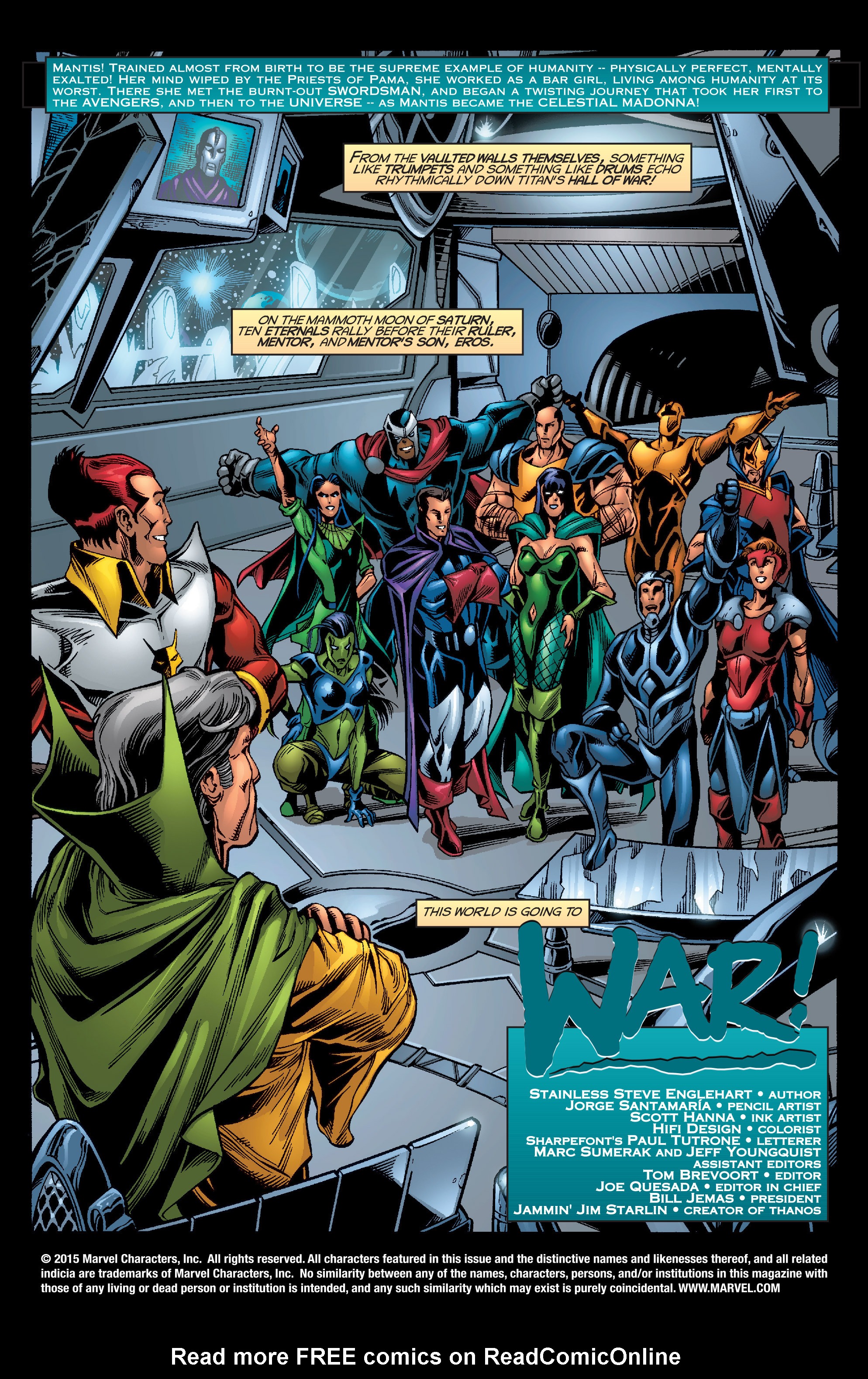 Read online Avengers: Celestial Quest comic -  Issue #4 - 2