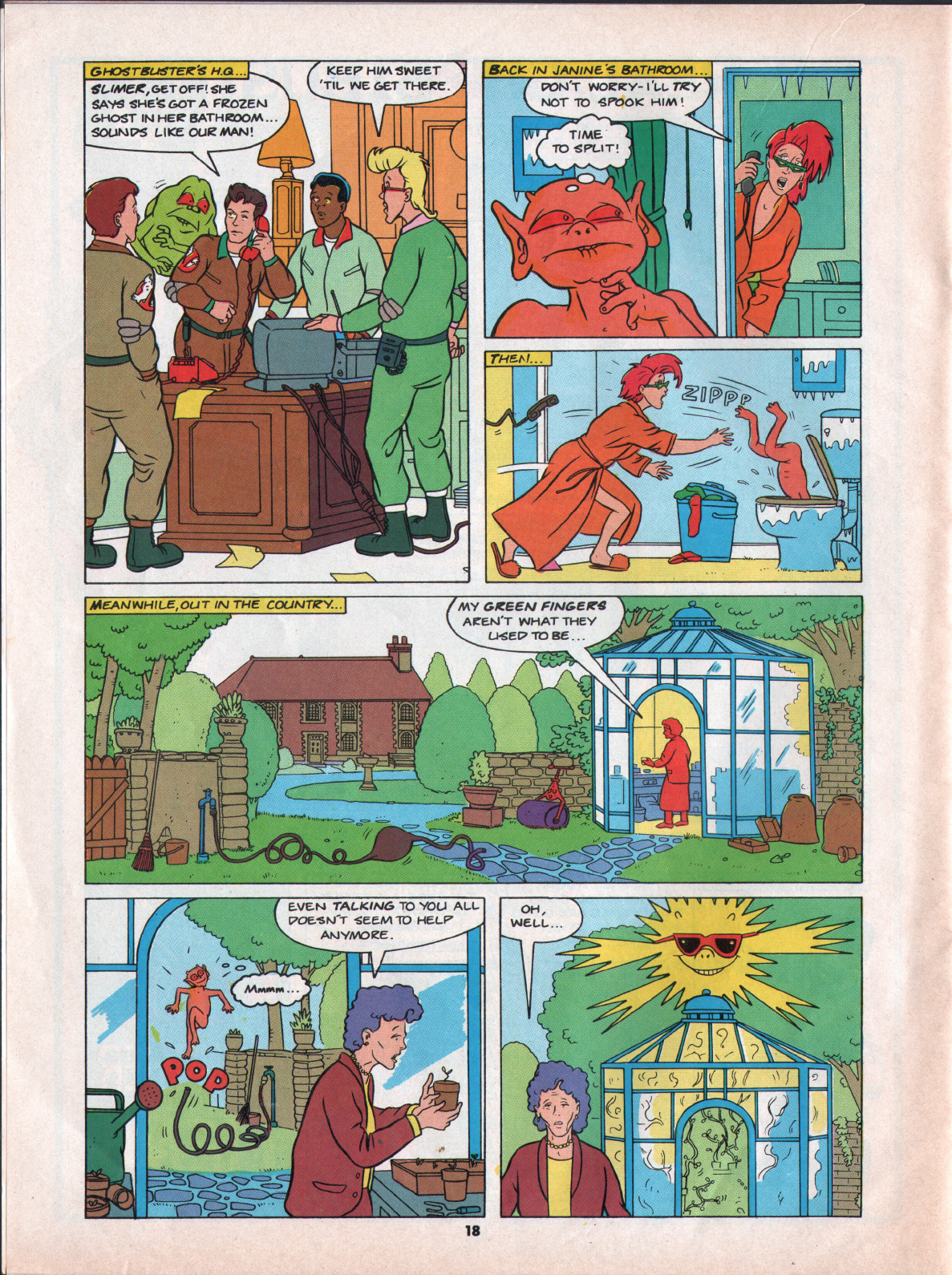 Read online The Real Ghostbusters comic -  Issue #32 - 18
