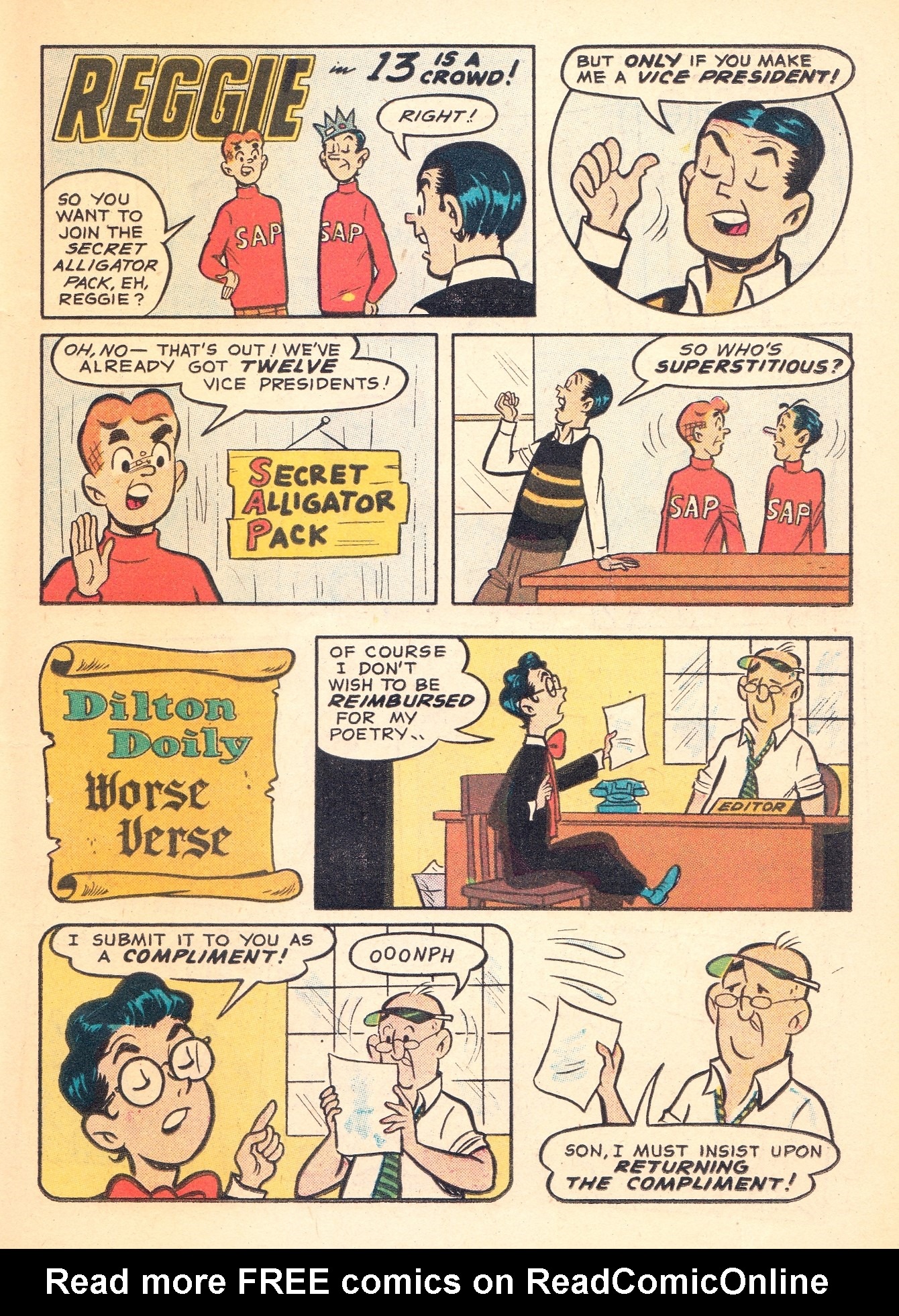 Read online Archie's Joke Book Magazine comic -  Issue #27 - 19