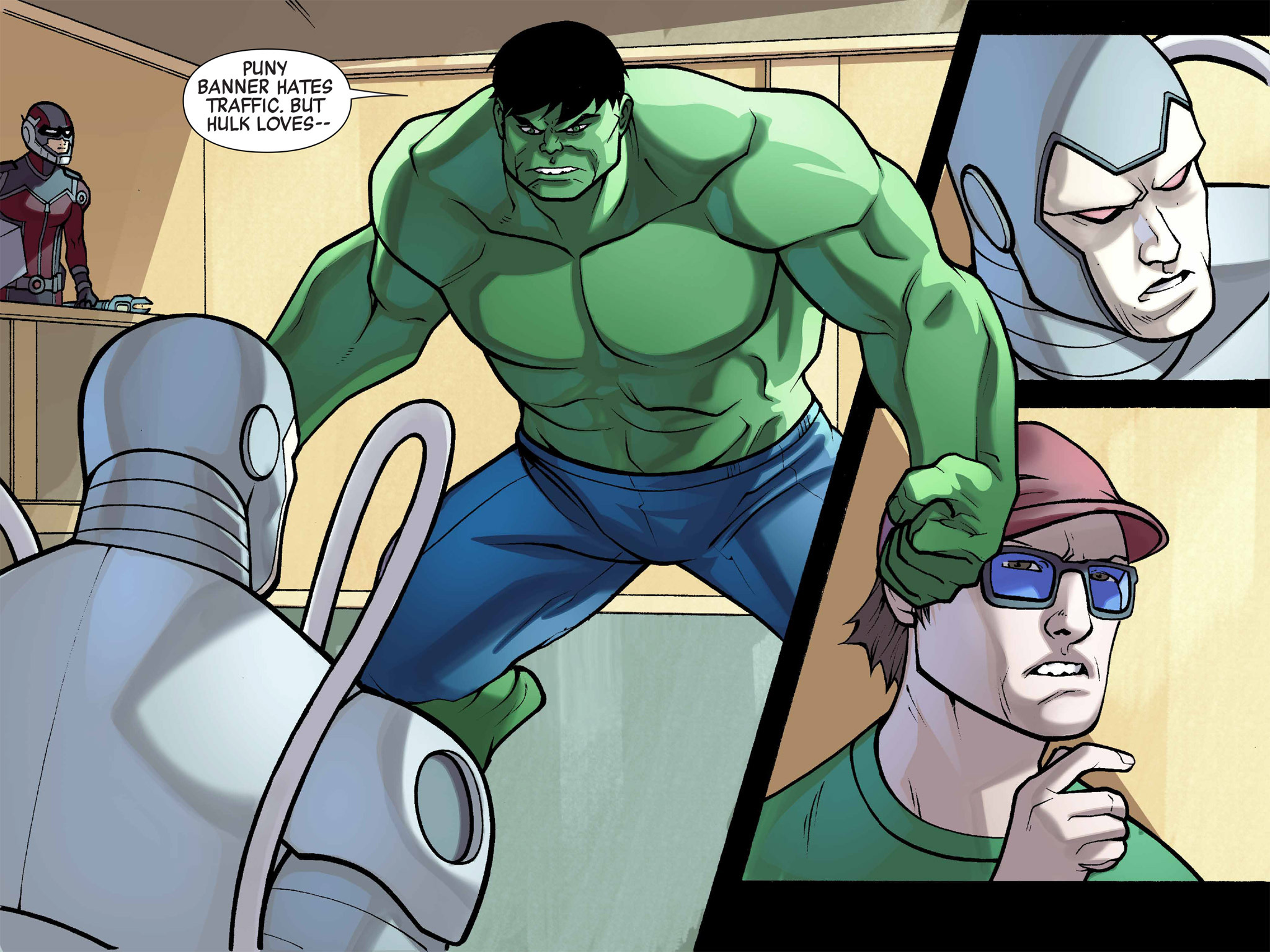 Read online Marvel Universe Avengers Infinite Comic comic -  Issue #9 - 30