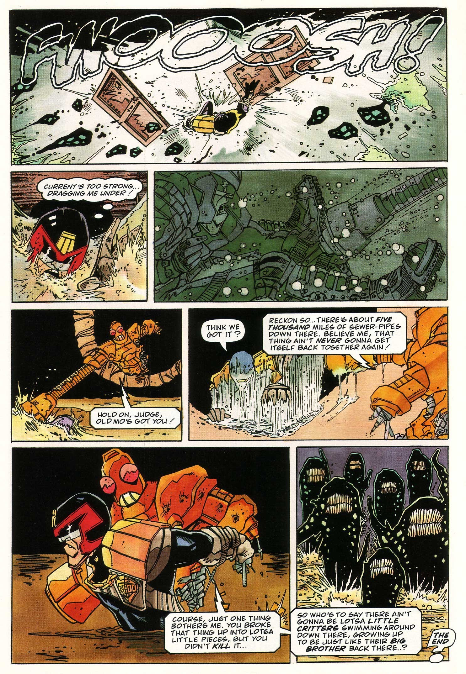 Read online Judge Dredd Lawman of the Future comic -  Issue #5 - 25
