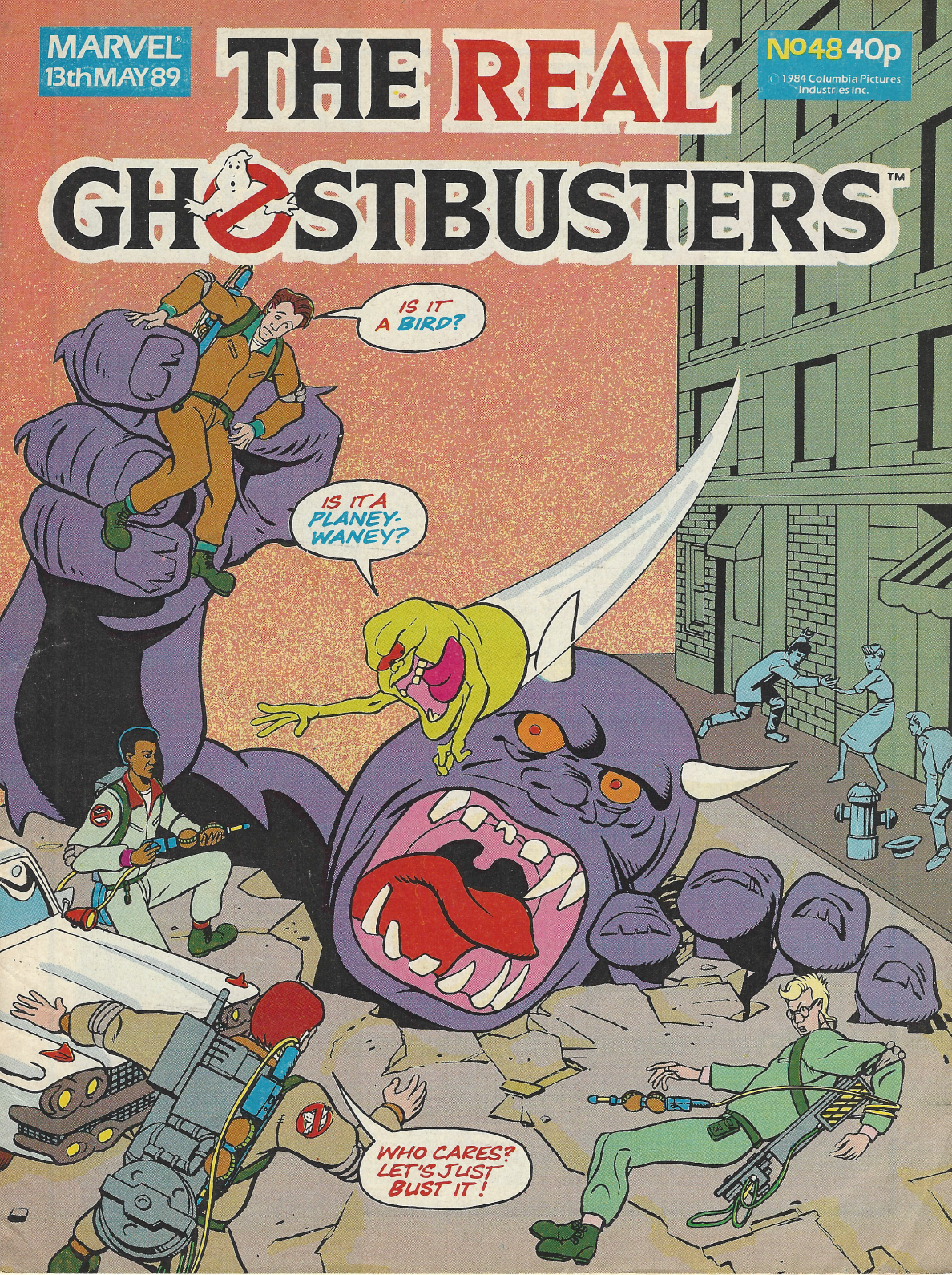 Read online The Real Ghostbusters comic -  Issue #48 - 1