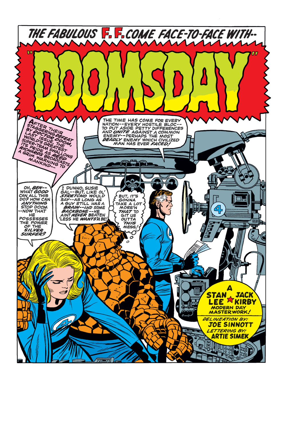 Read online Fantastic Four (1961) comic -  Issue #59 - 2