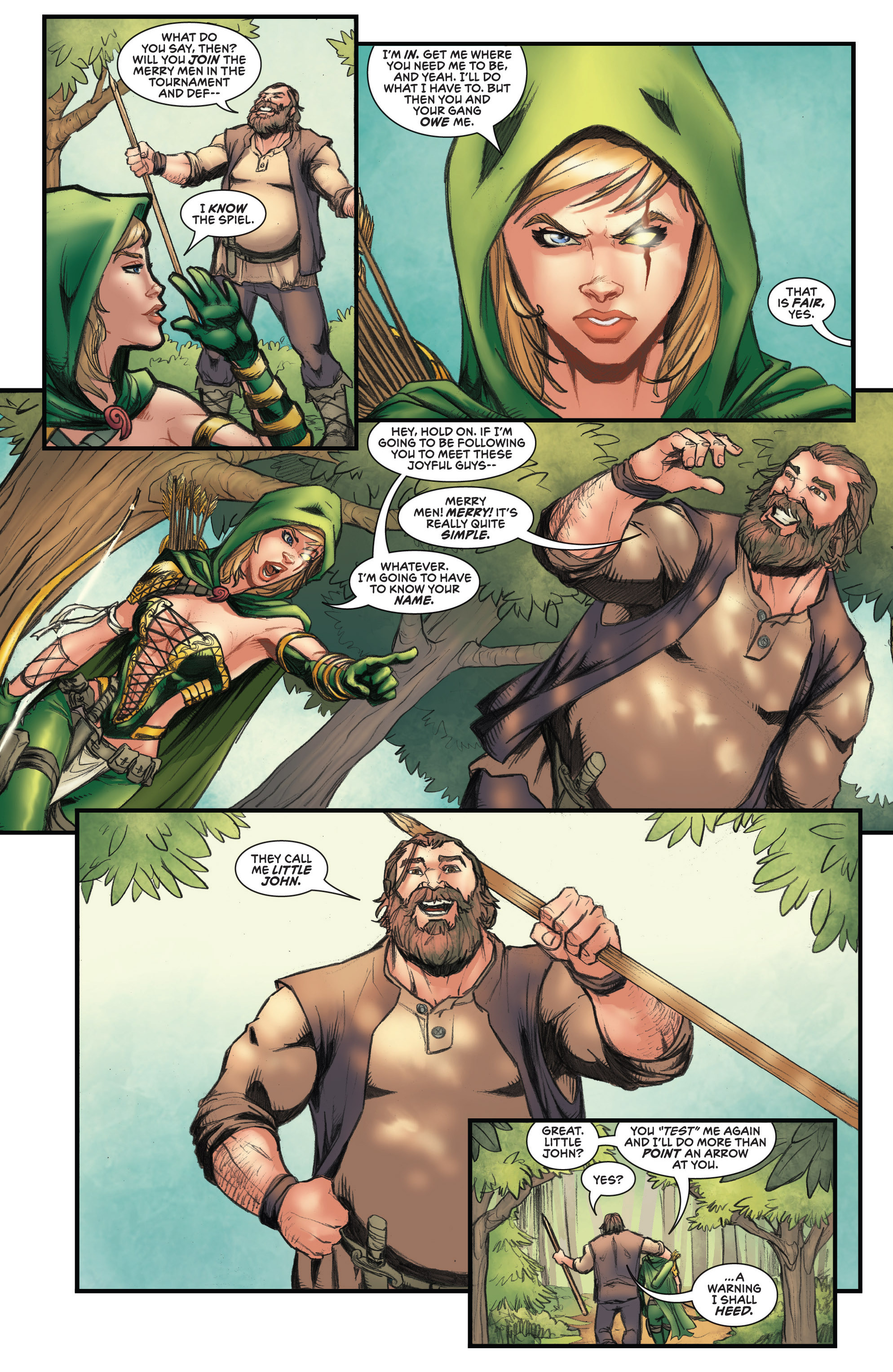 Read online Grimm Fairy Tales presents Robyn Hood (2012) comic -  Issue #3 - 11