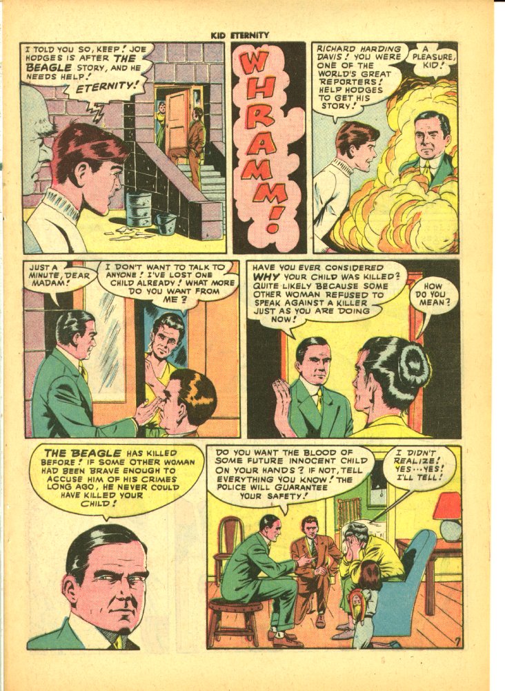 Read online Kid Eternity (1946) comic -  Issue #9 - 9