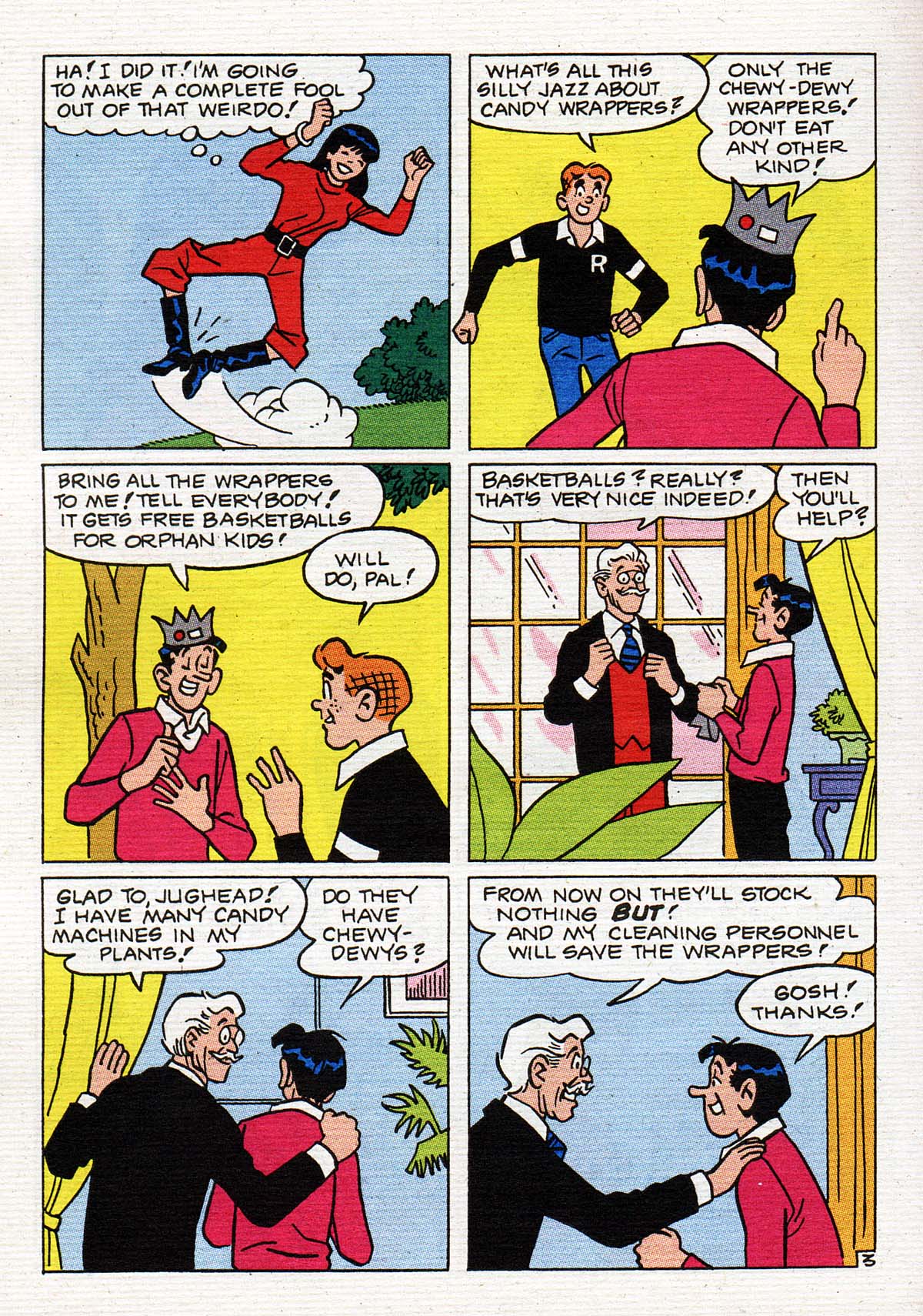 Read online Jughead's Double Digest Magazine comic -  Issue #93 - 138