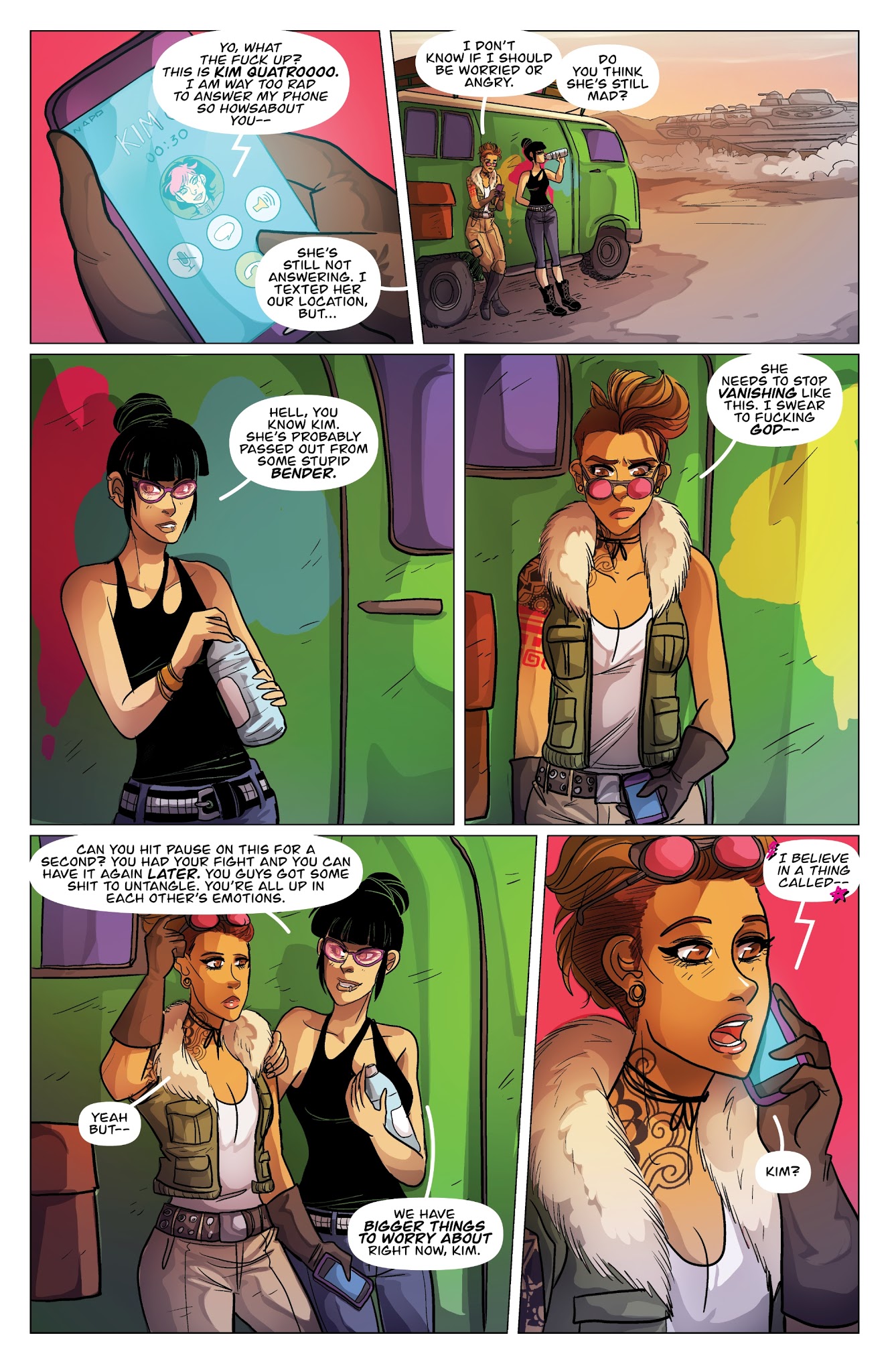 Read online Kim & Kim v2: Love is a Battlefield comic -  Issue #3 - 18