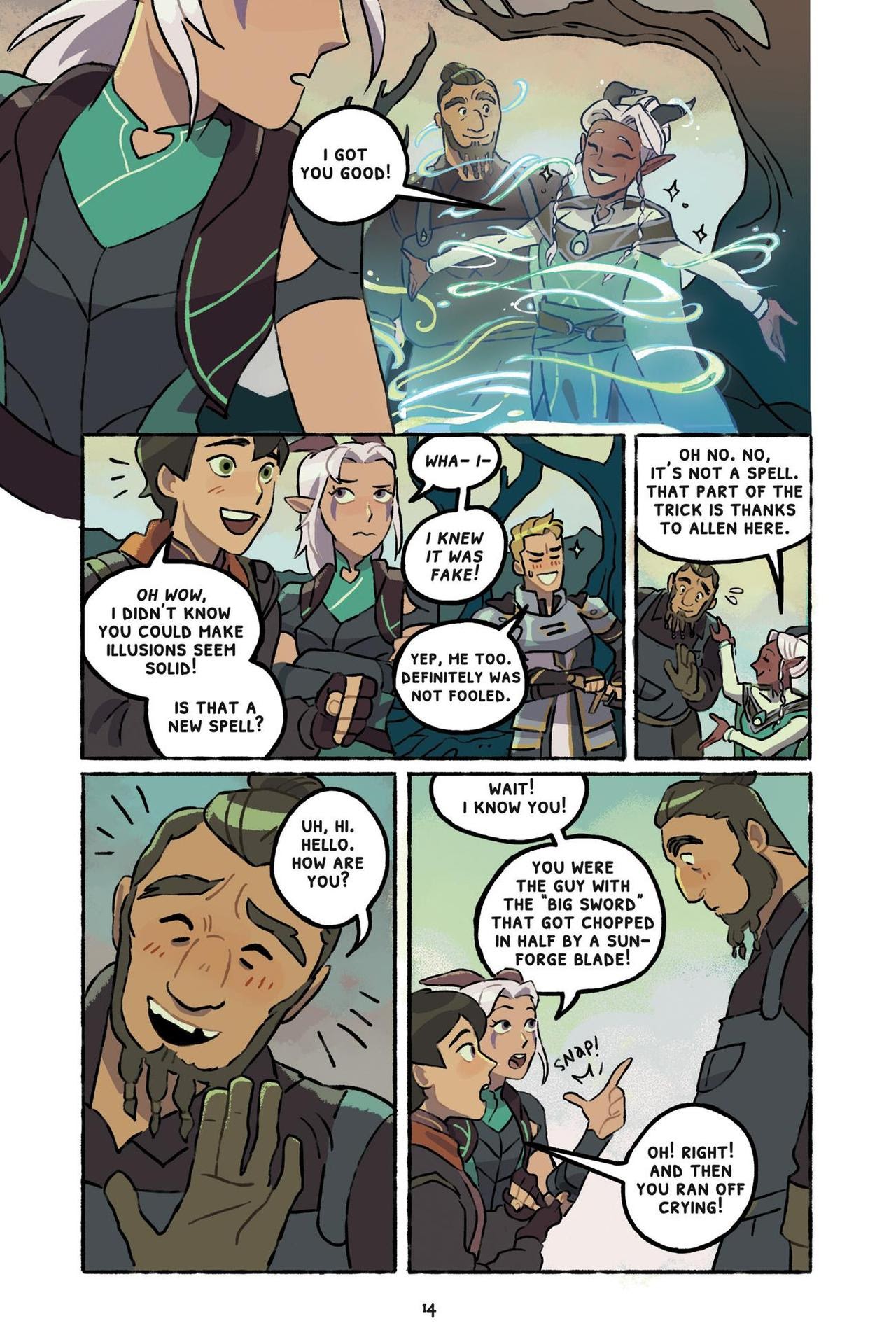 Read online Through the Moon: The Dragon Prince Graphic Novel comic -  Issue # TPB - 18