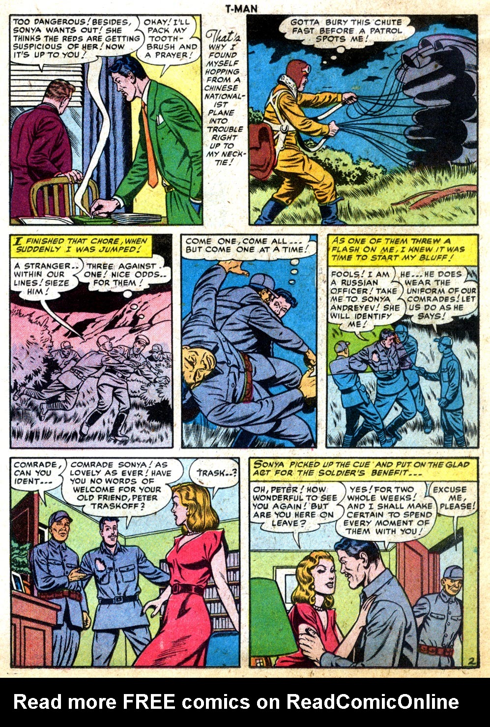 Read online T-Man: World Wide Trouble Shooter comic -  Issue #34 - 19