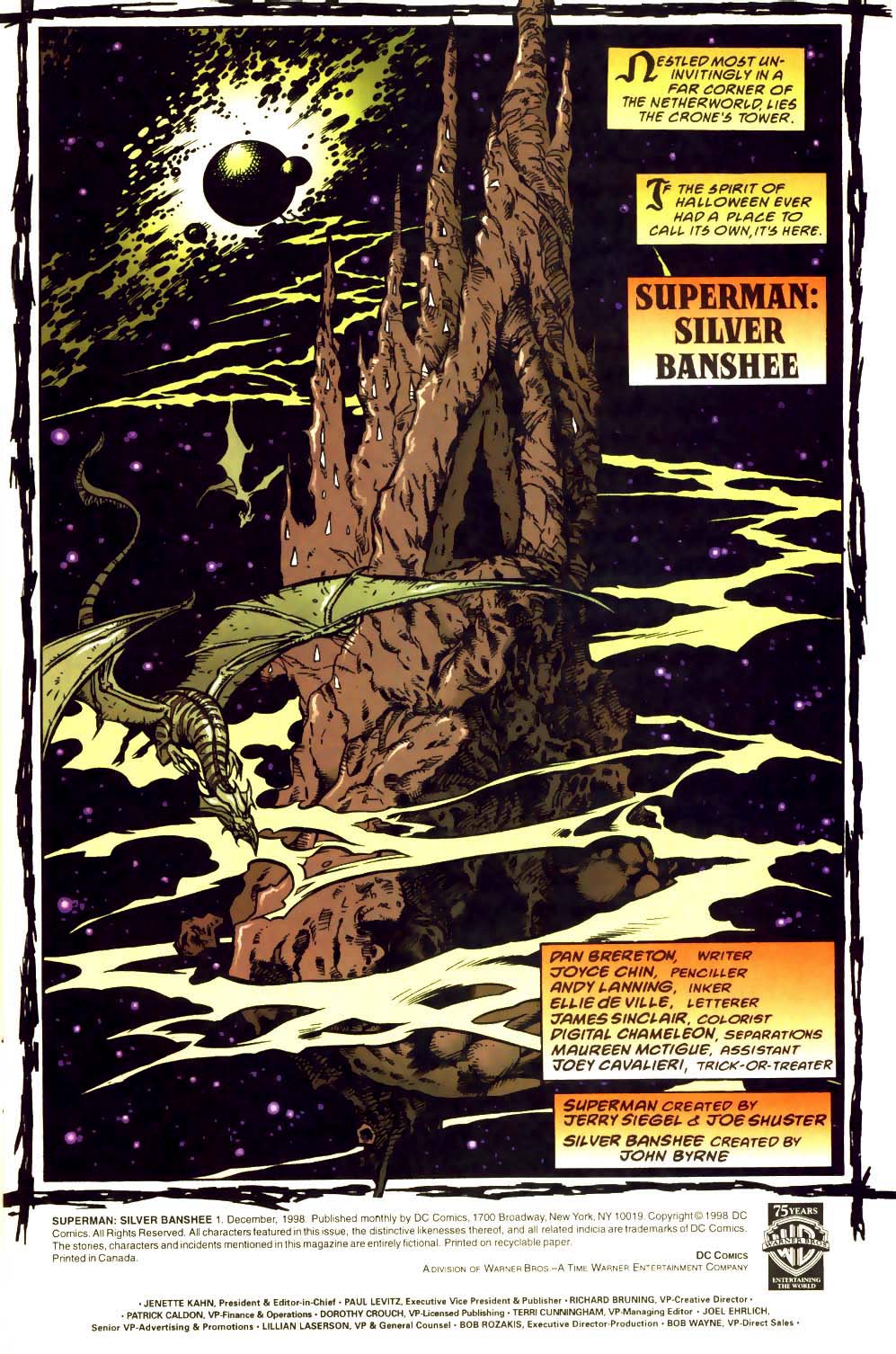 Read online Superman: Silver Banshee comic -  Issue #1 - 4