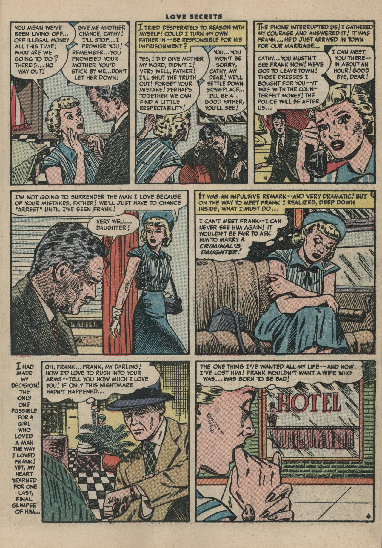 Read online Love Secrets (1953) comic -  Issue #34 - 16
