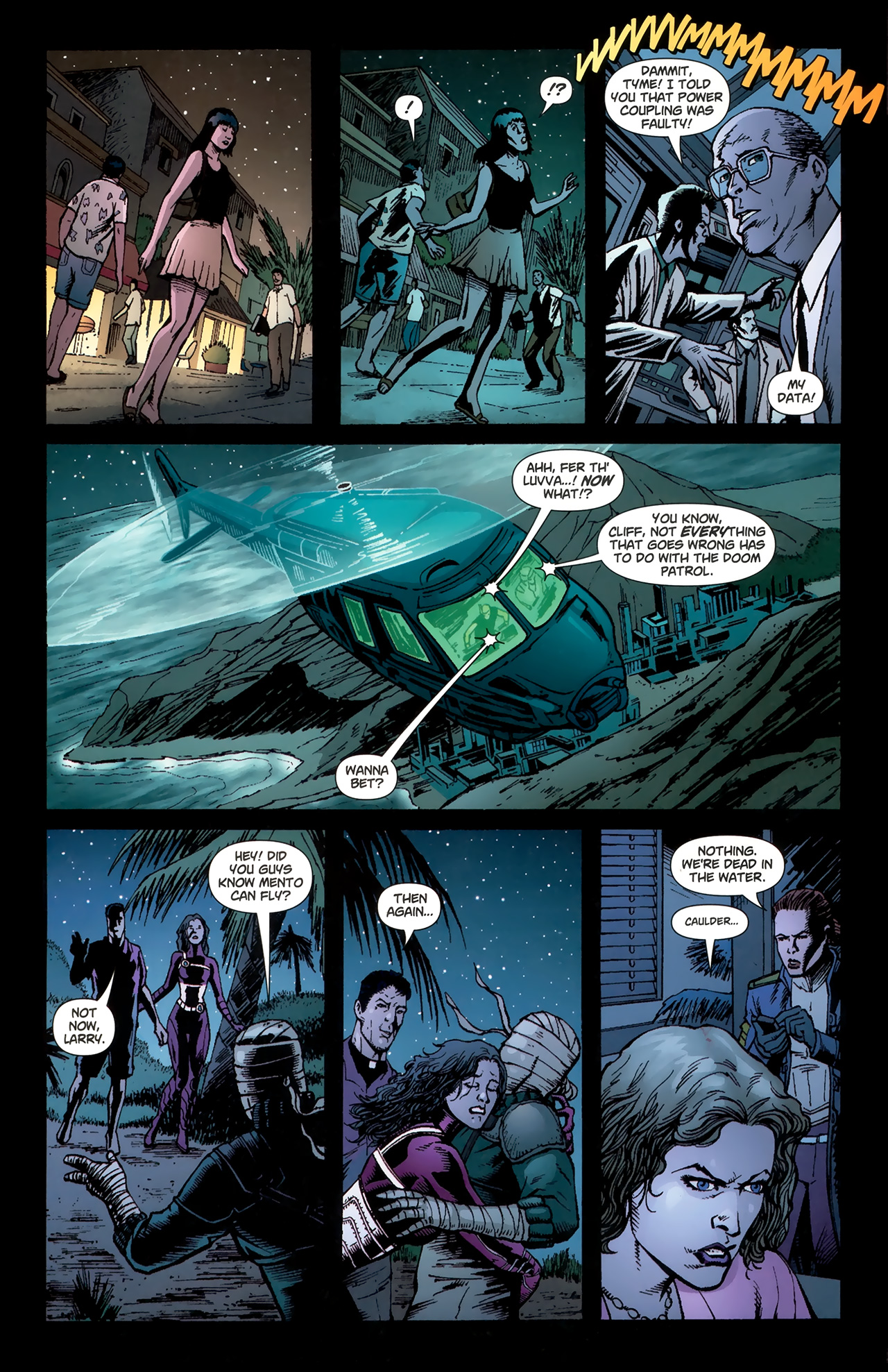 Read online Doom Patrol (2009) comic -  Issue #14 - 16