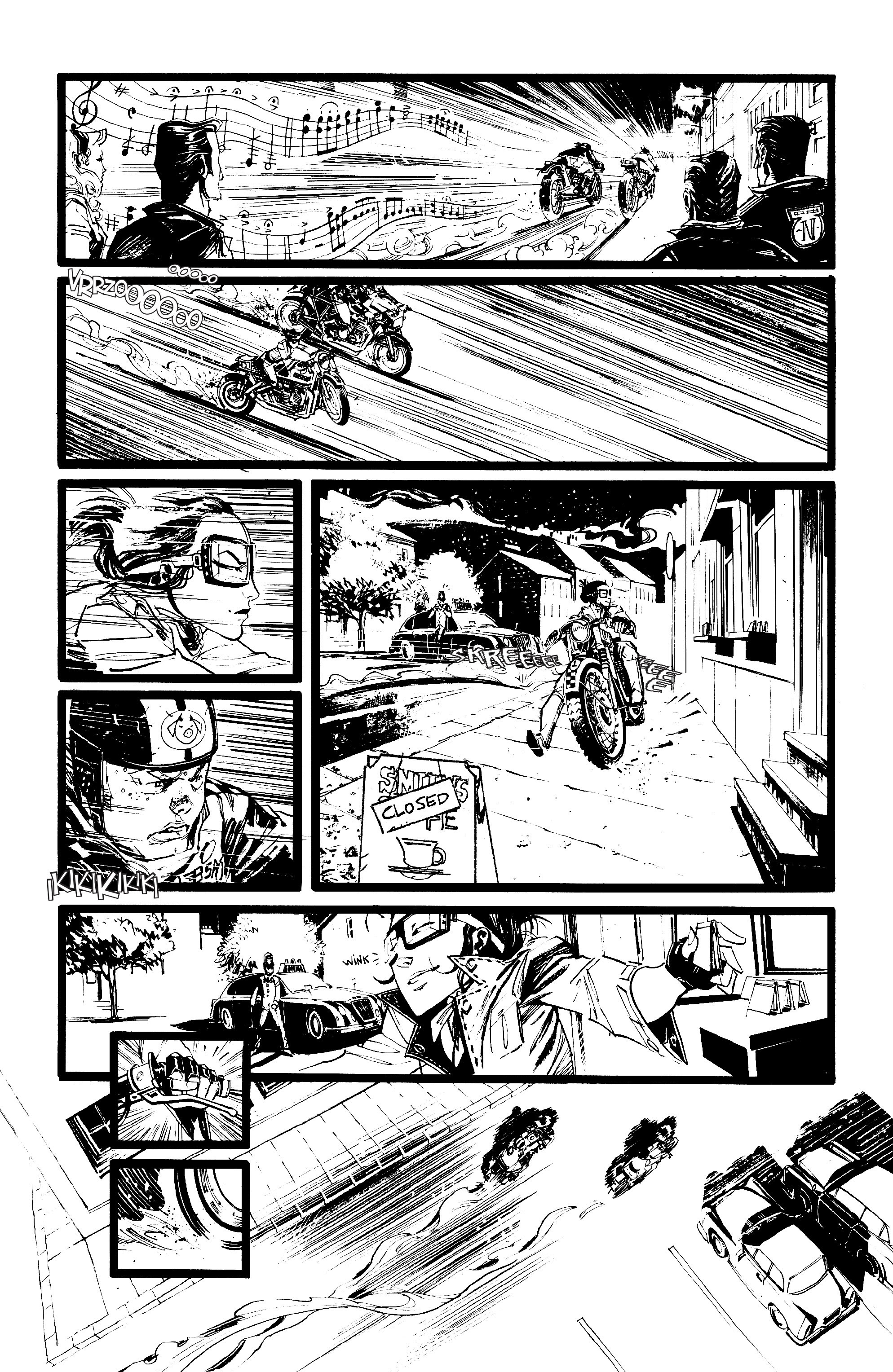 Read online Cafe Racer comic -  Issue # TPB - 8