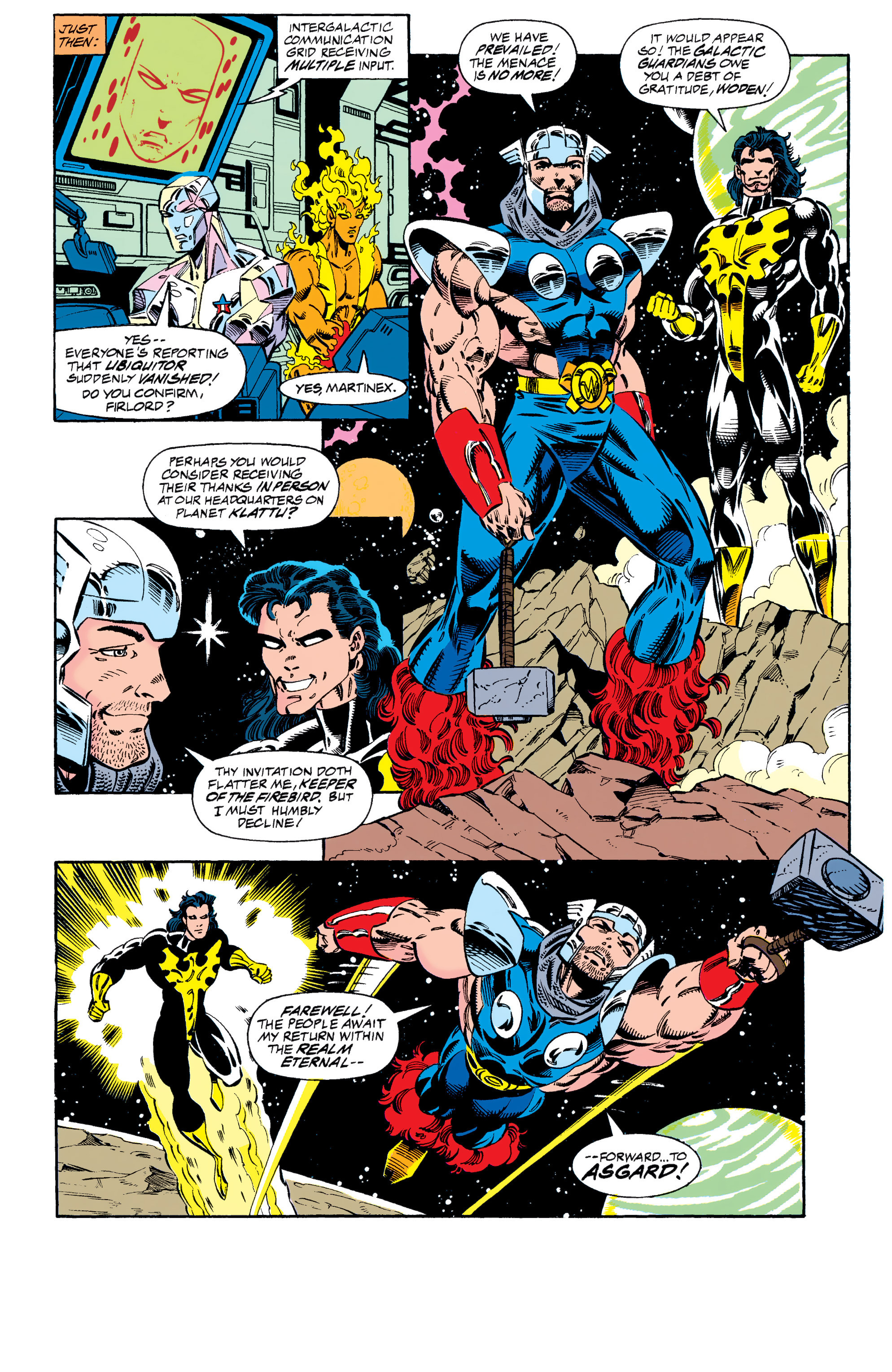 Read online Guardians of the Galaxy (1990) comic -  Issue # _TPB In The Year 3000 2 (Part 4) - 60