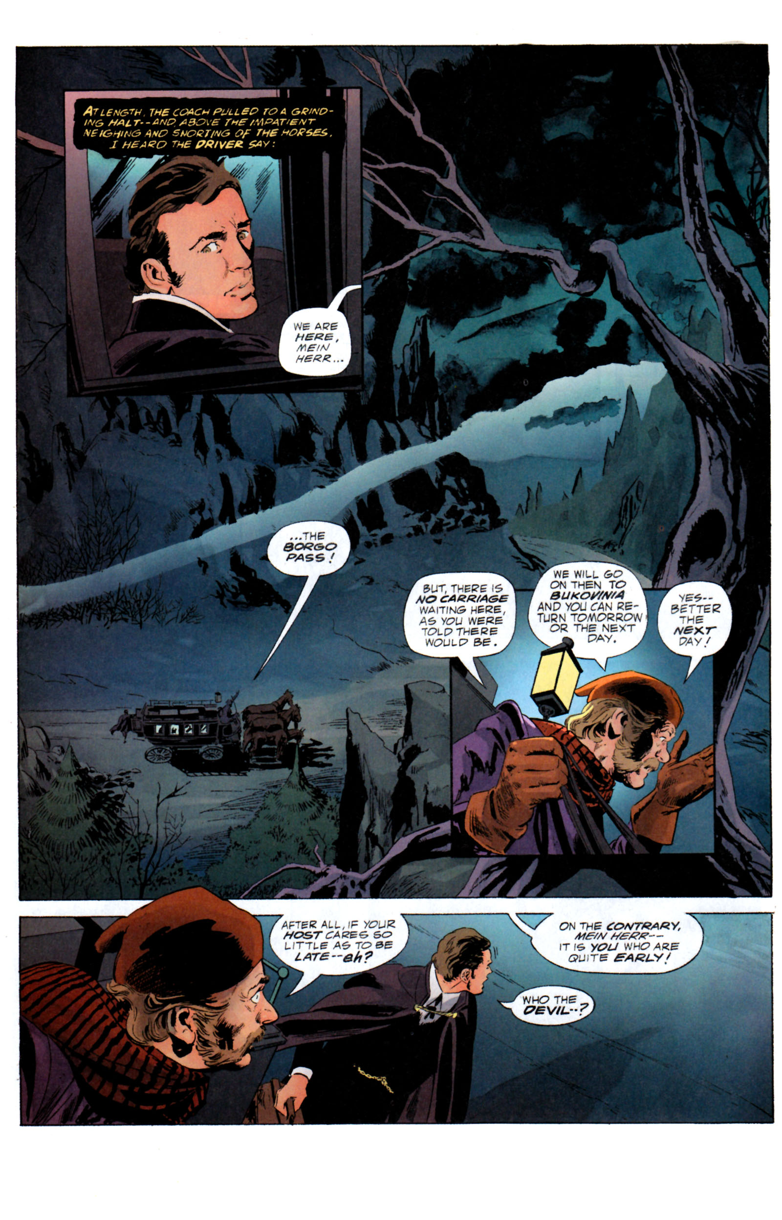 Read online Dracula comic -  Issue #1 - 8