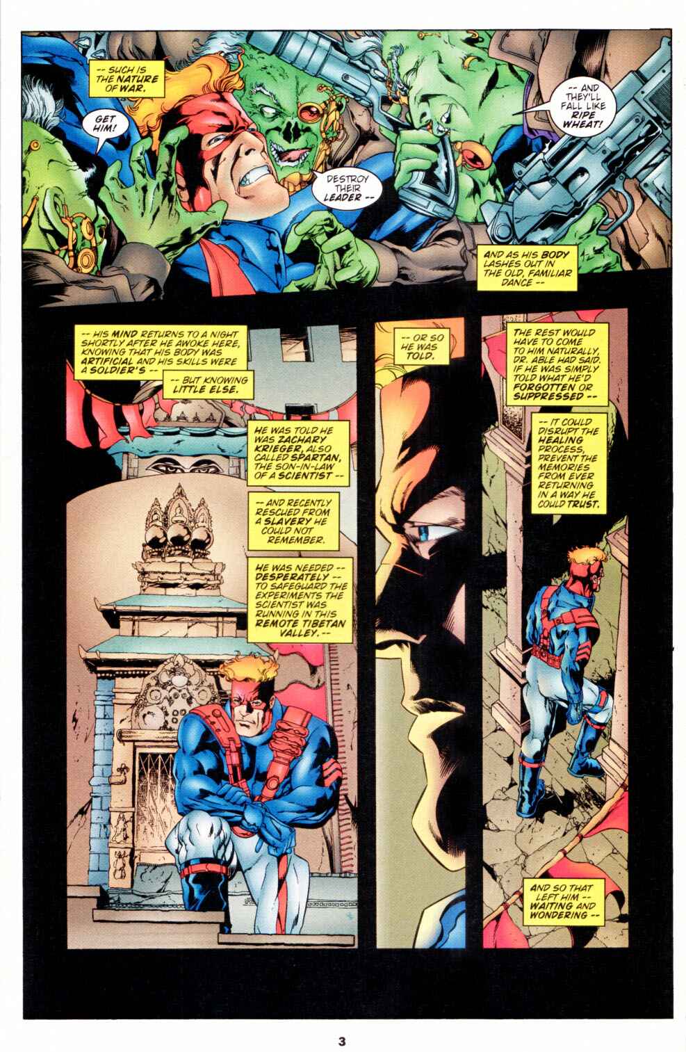 Read online Spartan: Warrior Spirit comic -  Issue #2 - 4