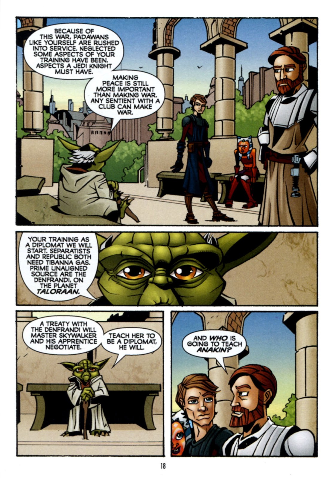 Star Wars: The Clone Wars - The Wind Raiders of Taloraan issue Full - Page 18