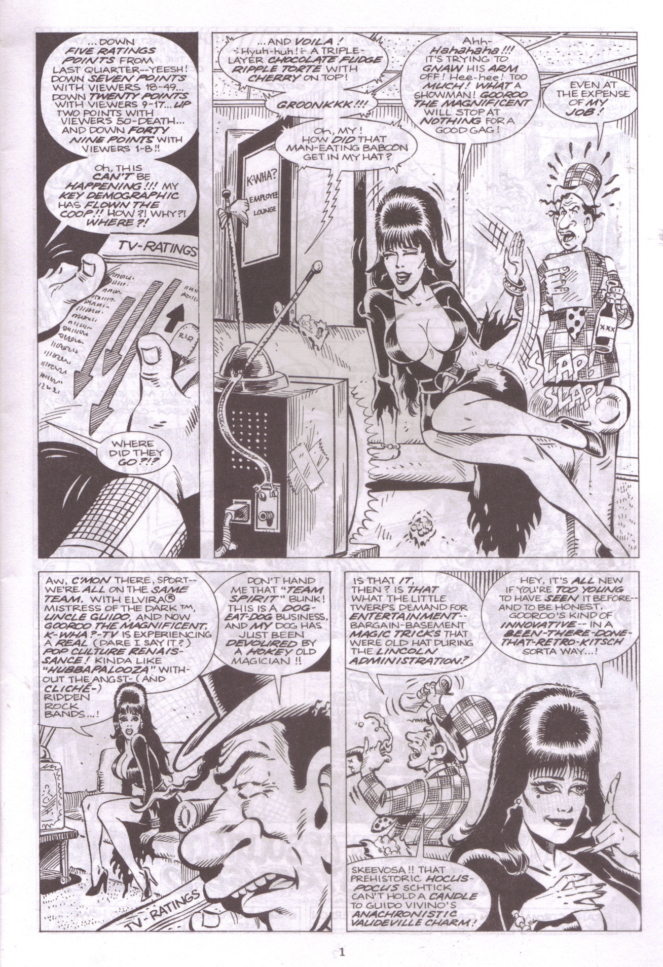 Read online Elvira, Mistress of the Dark comic -  Issue #52 - 3