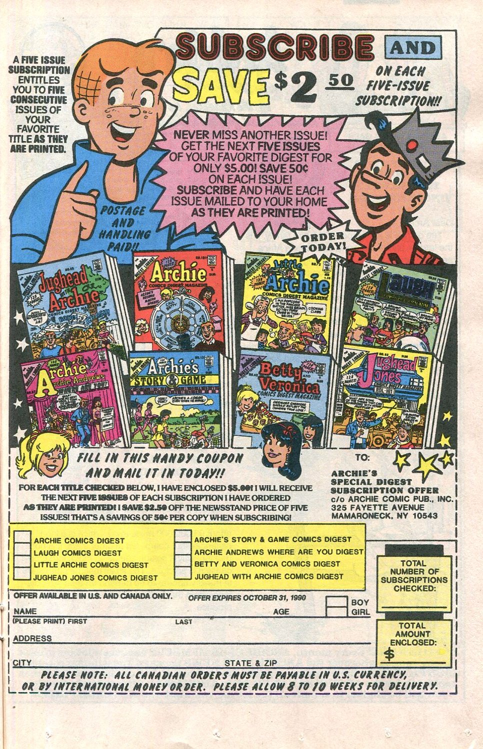 Read online Archie's Pals 'N' Gals (1952) comic -  Issue #216 - 25