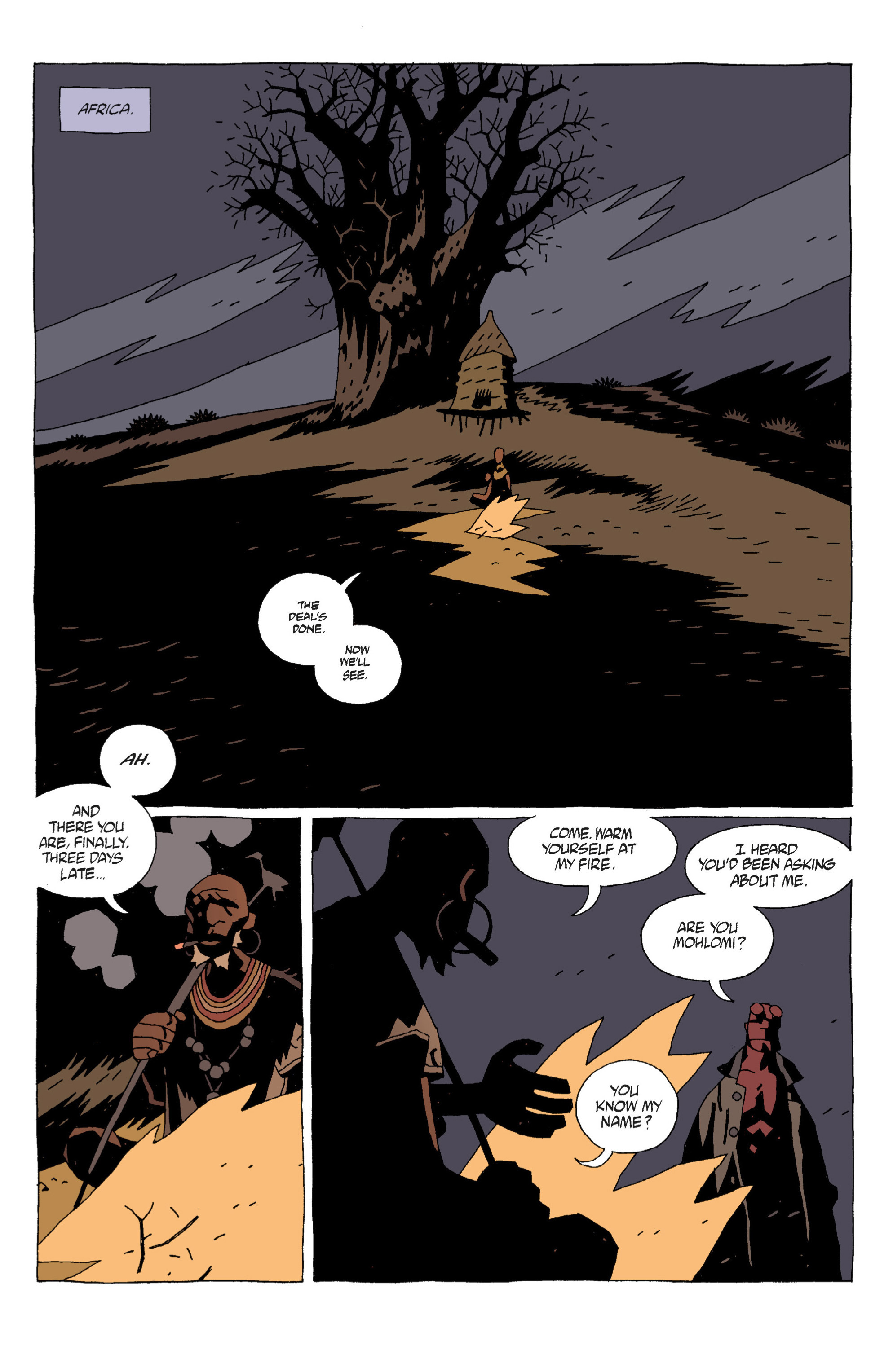 Read online Hellboy comic -  Issue #6 - 11