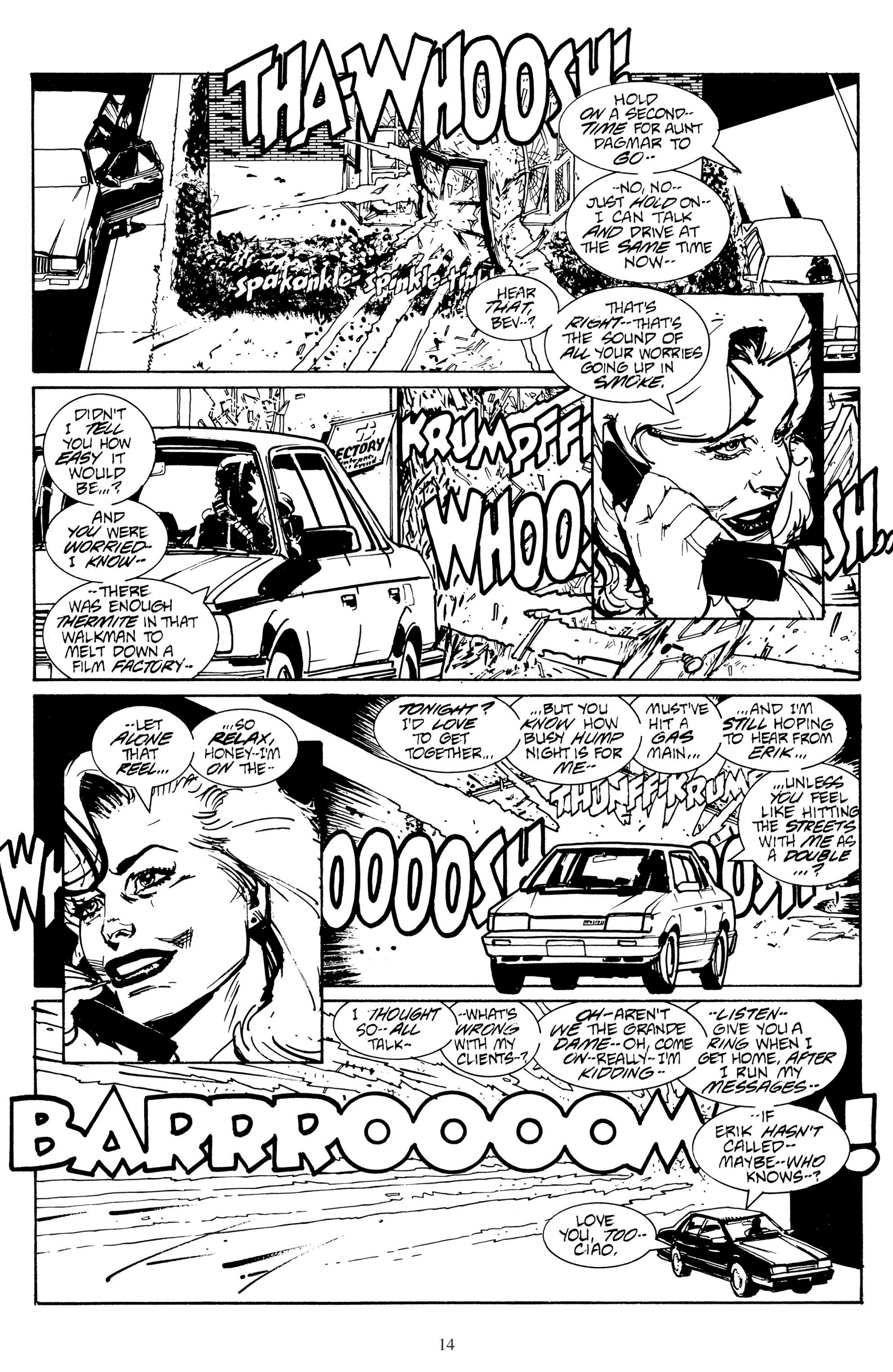 Read online Black Kiss comic -  Issue # TPB - 15