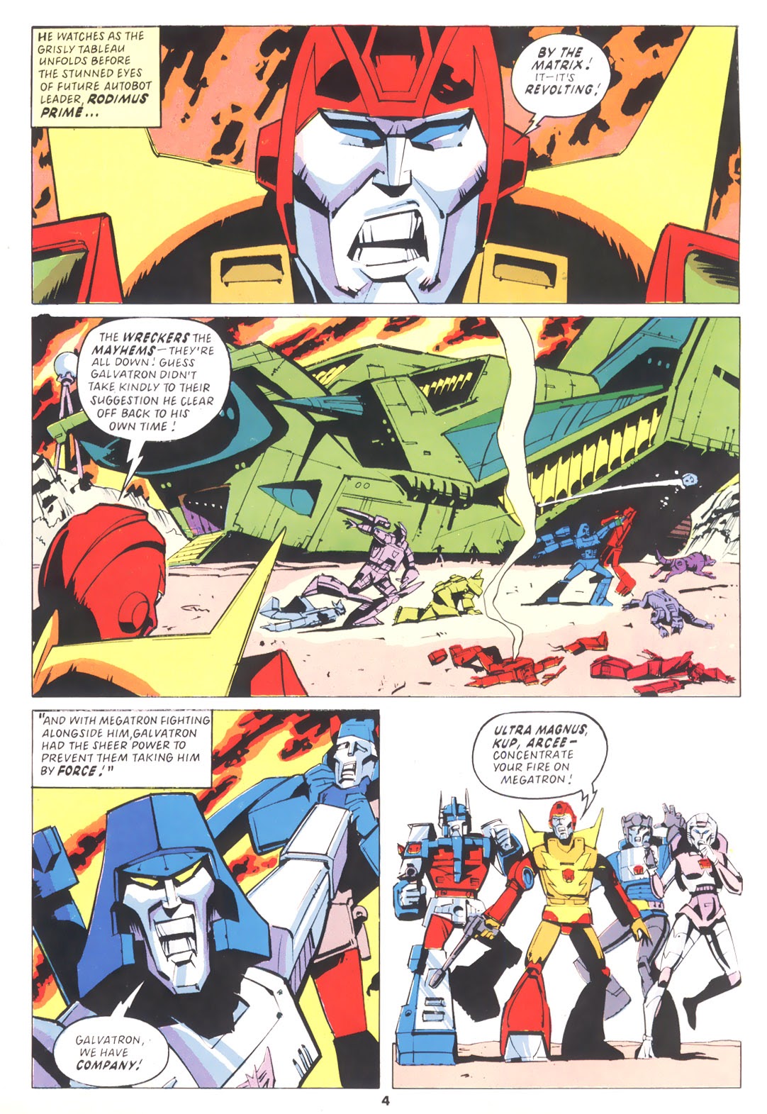 Read online The Transformers (UK) comic -  Issue #204 - 4