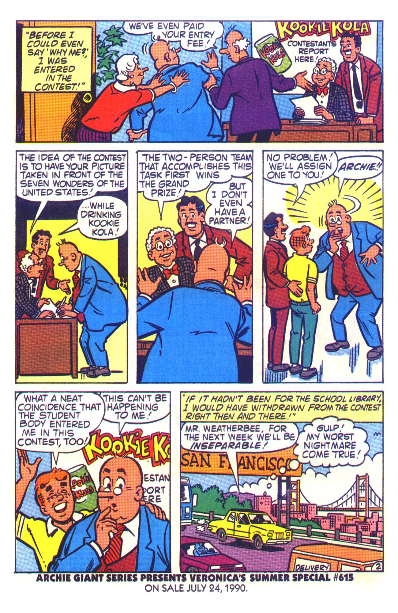 Read online Archie Giant Series Magazine comic -  Issue #616 - 4