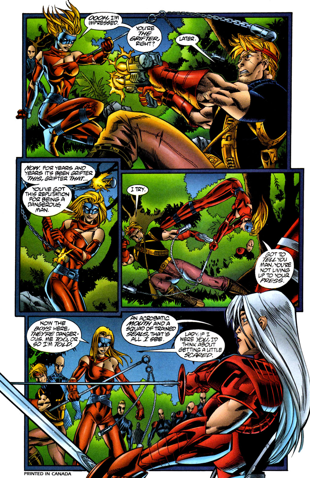 Read online Grifter (1996) comic -  Issue #9 - 4