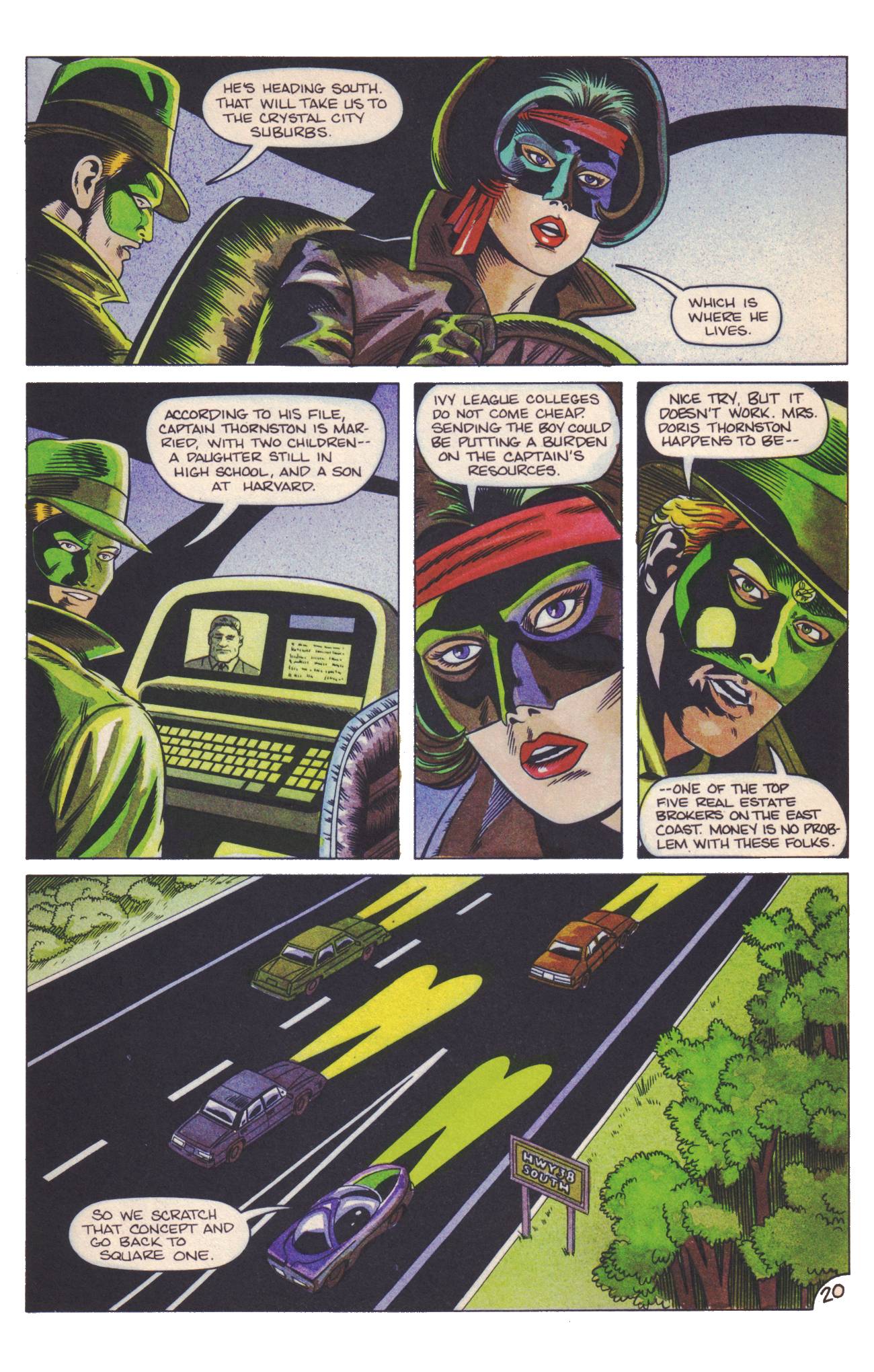 Read online The Green Hornet (1989) comic -  Issue #8 - 21