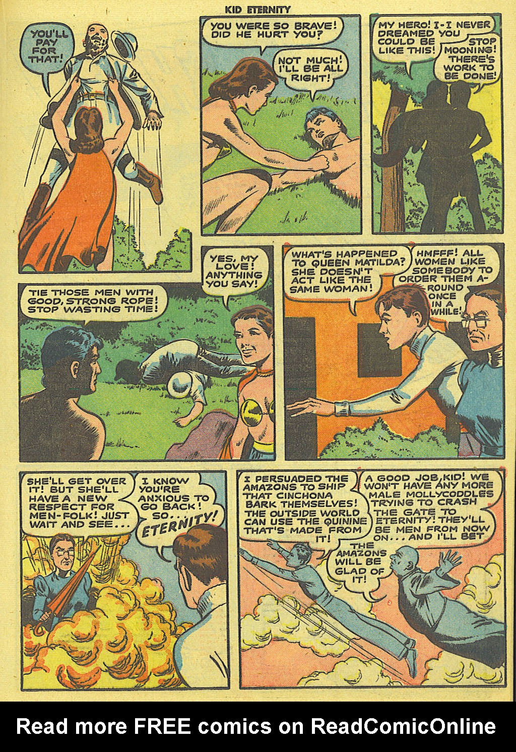 Read online Kid Eternity (1946) comic -  Issue #1 - 25